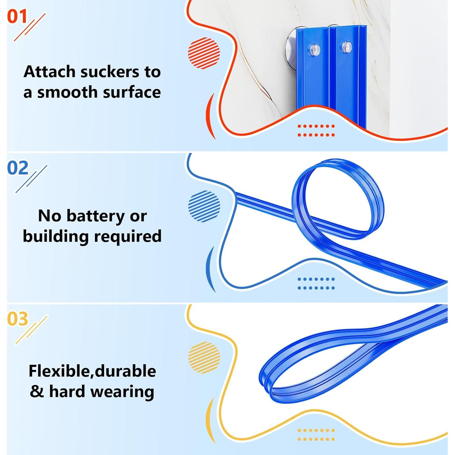 Pista de Carreras Flexible 4.57m con 8 Autos Hot Wheels