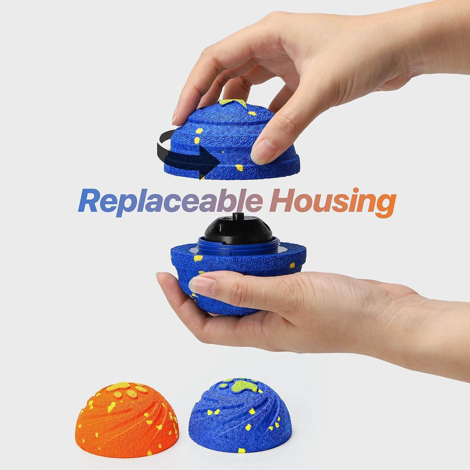 Pelota Interactiva para Perros VNAKIO - E-TPU Impermeable 8 cm