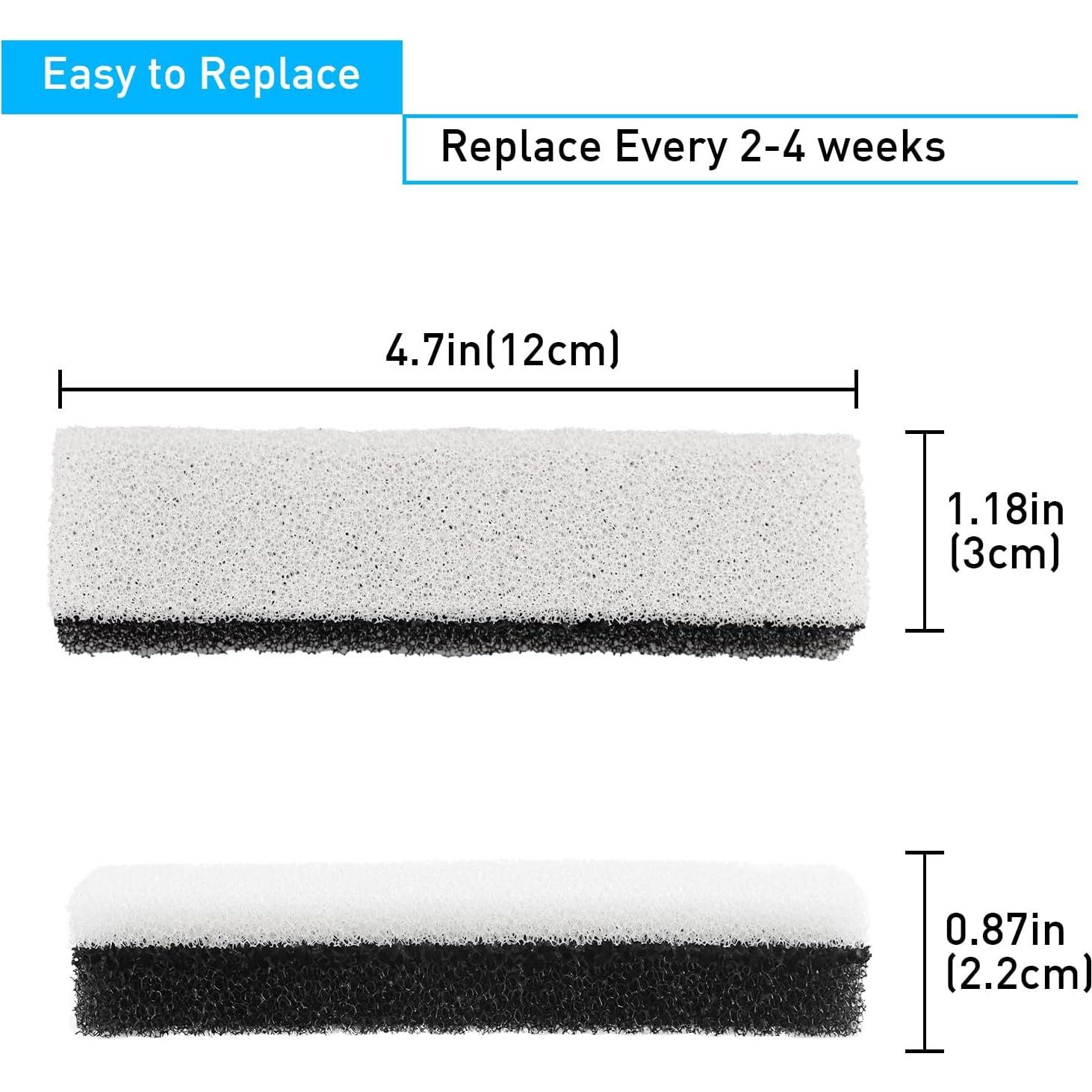 Filtros de Reemplazo NPET WF020TP - 4 Piezas para Mascotas