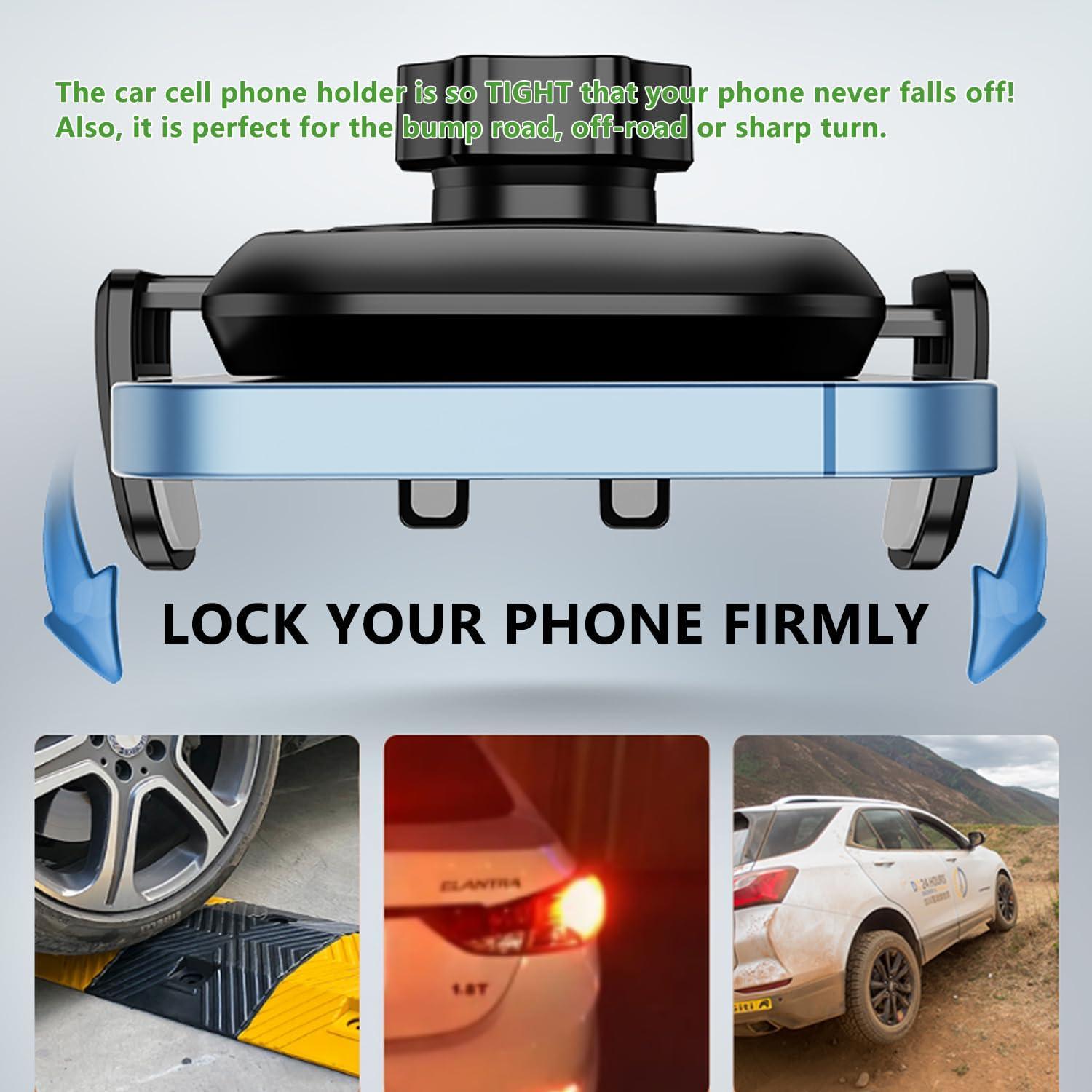 Soporte para Teléfono KOBBRAN Universal para Auto Negro