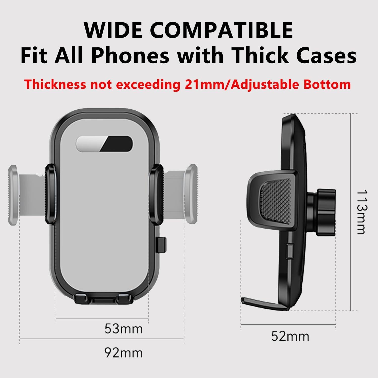 Soporte para Teléfono KOBBRAN Universal para Auto Negro