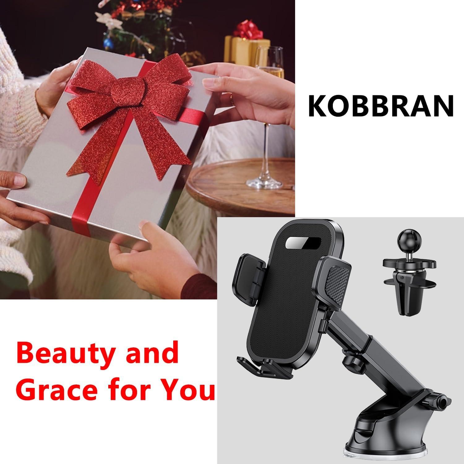 Soporte para Teléfono KOBBRAN Universal para Auto Negro