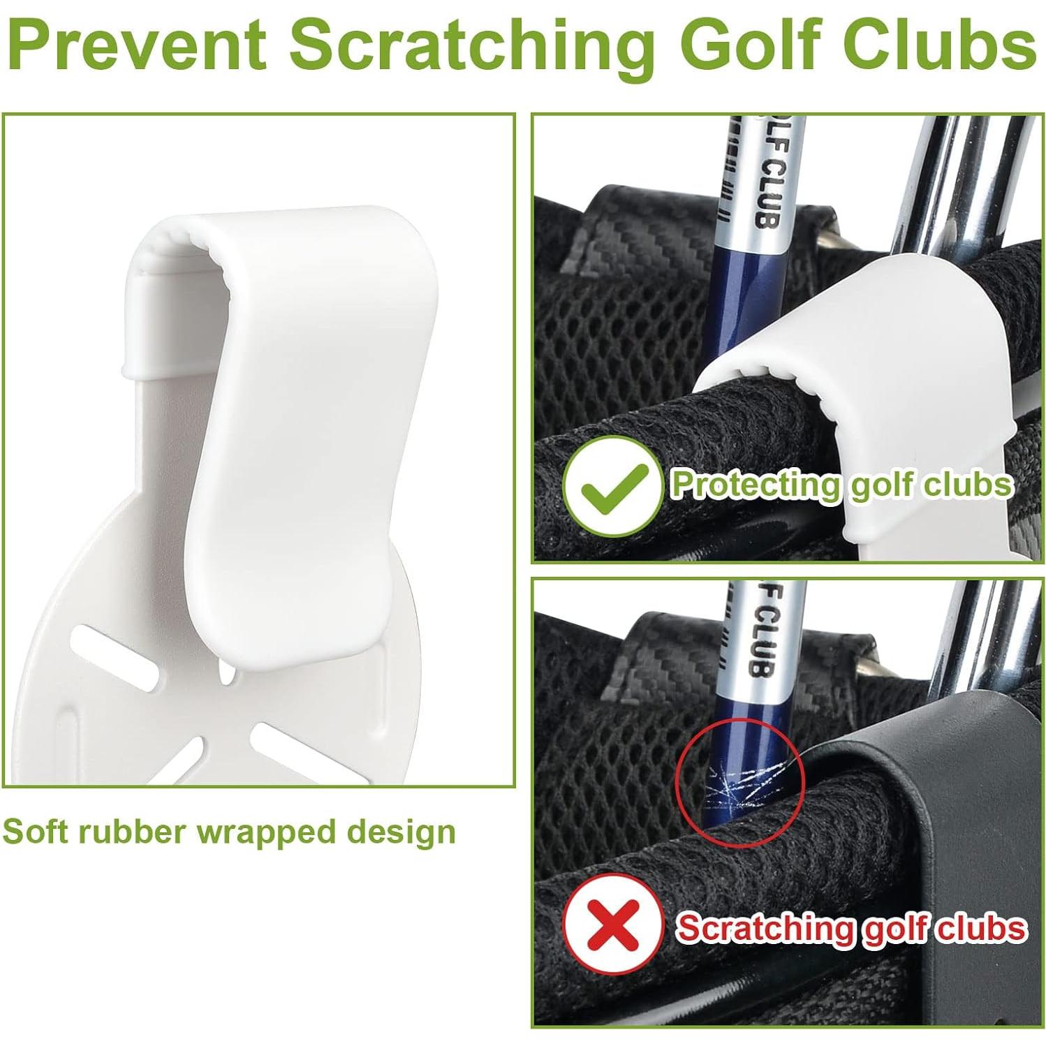 iGuerburn Almohadilla Magnética para Bolsa de Golf - Blanca