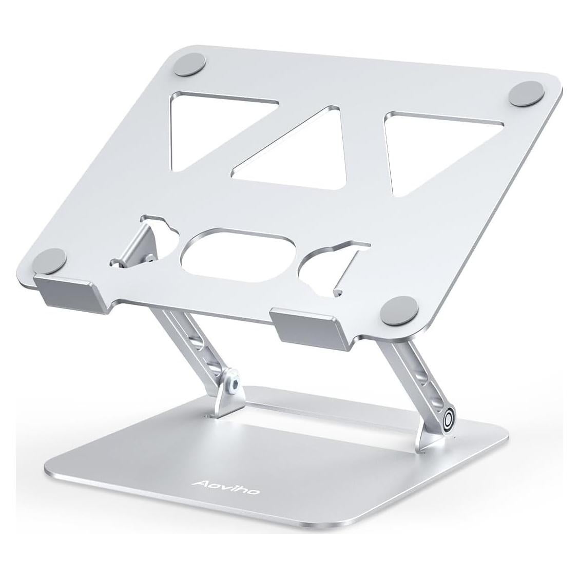 Soporte Ajustable para Laptop Aoviho Plata 10-15.6" Ergonómico