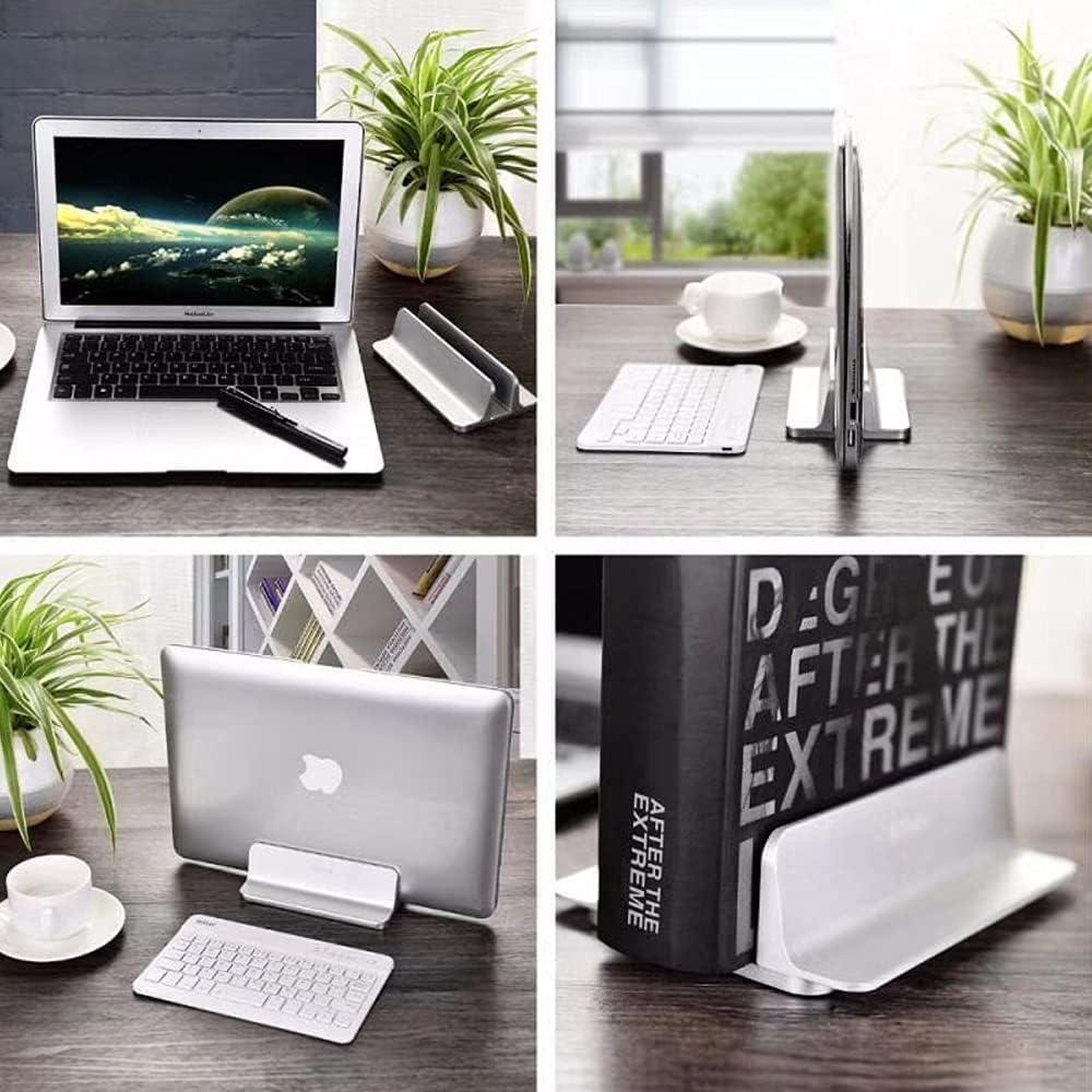 Soporte Vertical para Laptop ACREBOW Aluminio Ajustable 0.55-2.55 cm