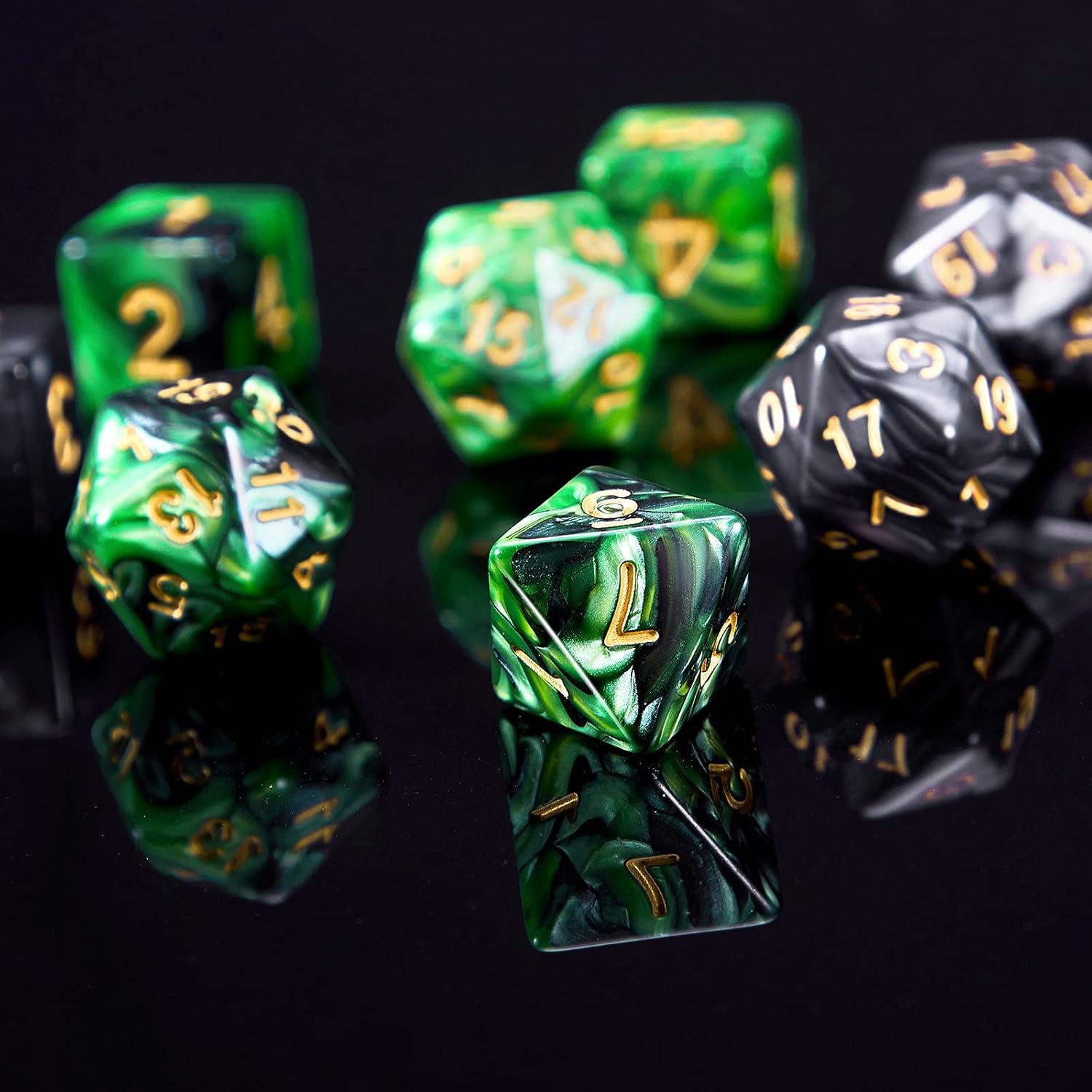 Set de Dados Poliedricos Skylety - 22 Piezas Multicolor