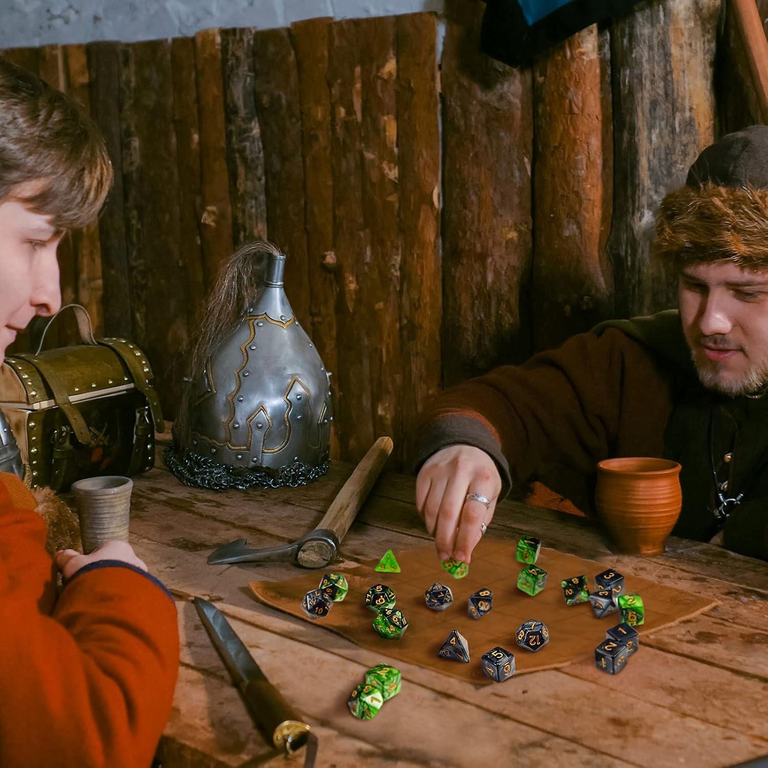 Set de Dados Poliedricos Skylety - 22 Piezas Multicolor