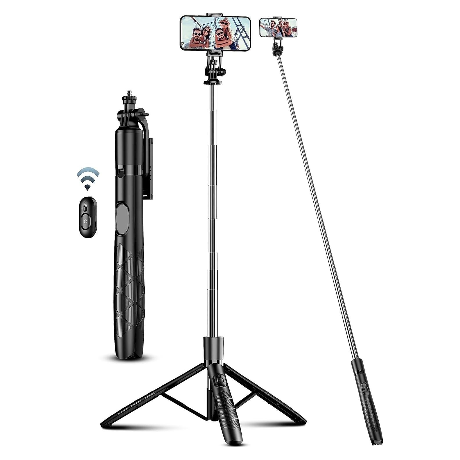 Trípode para teléfono LDP Q16SS 180 cm con control remoto