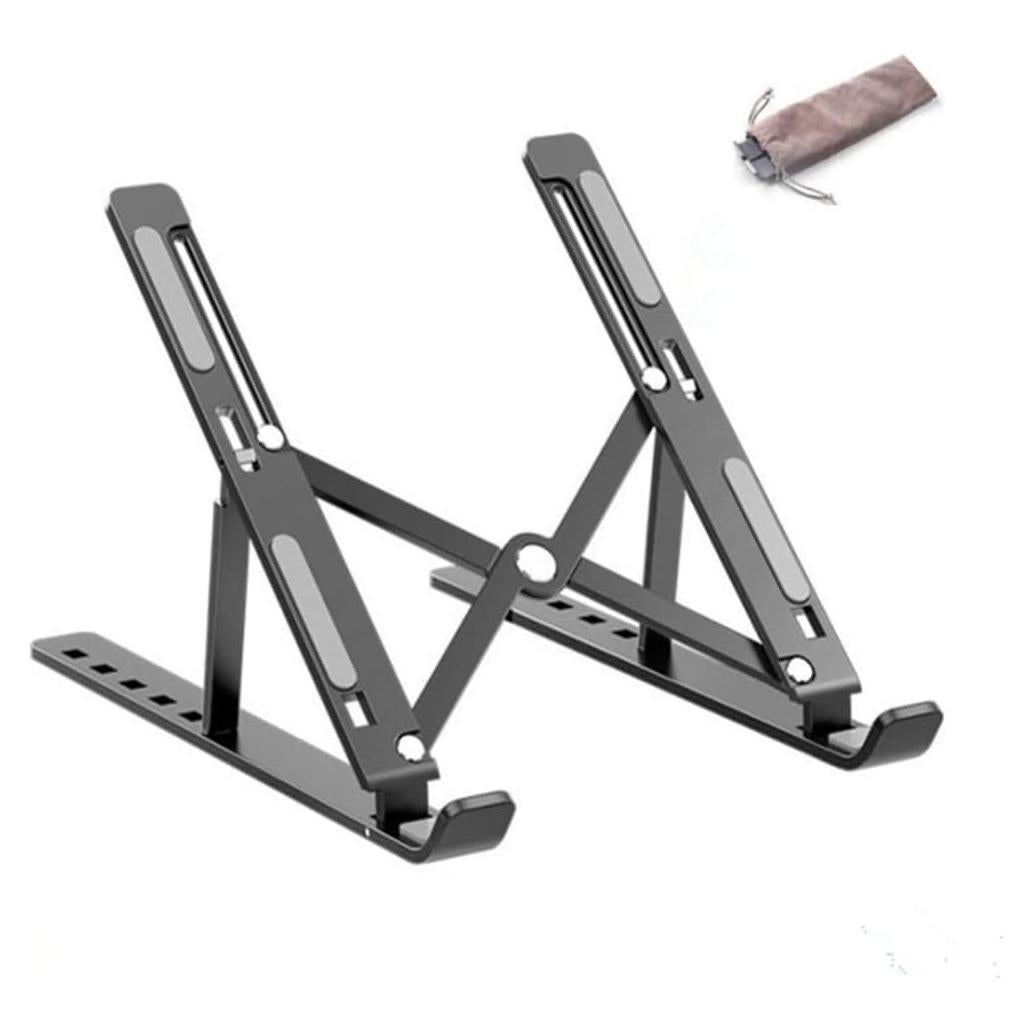 Soporte Elevador para Laptop Anatch STAND001 Ajustable Gris