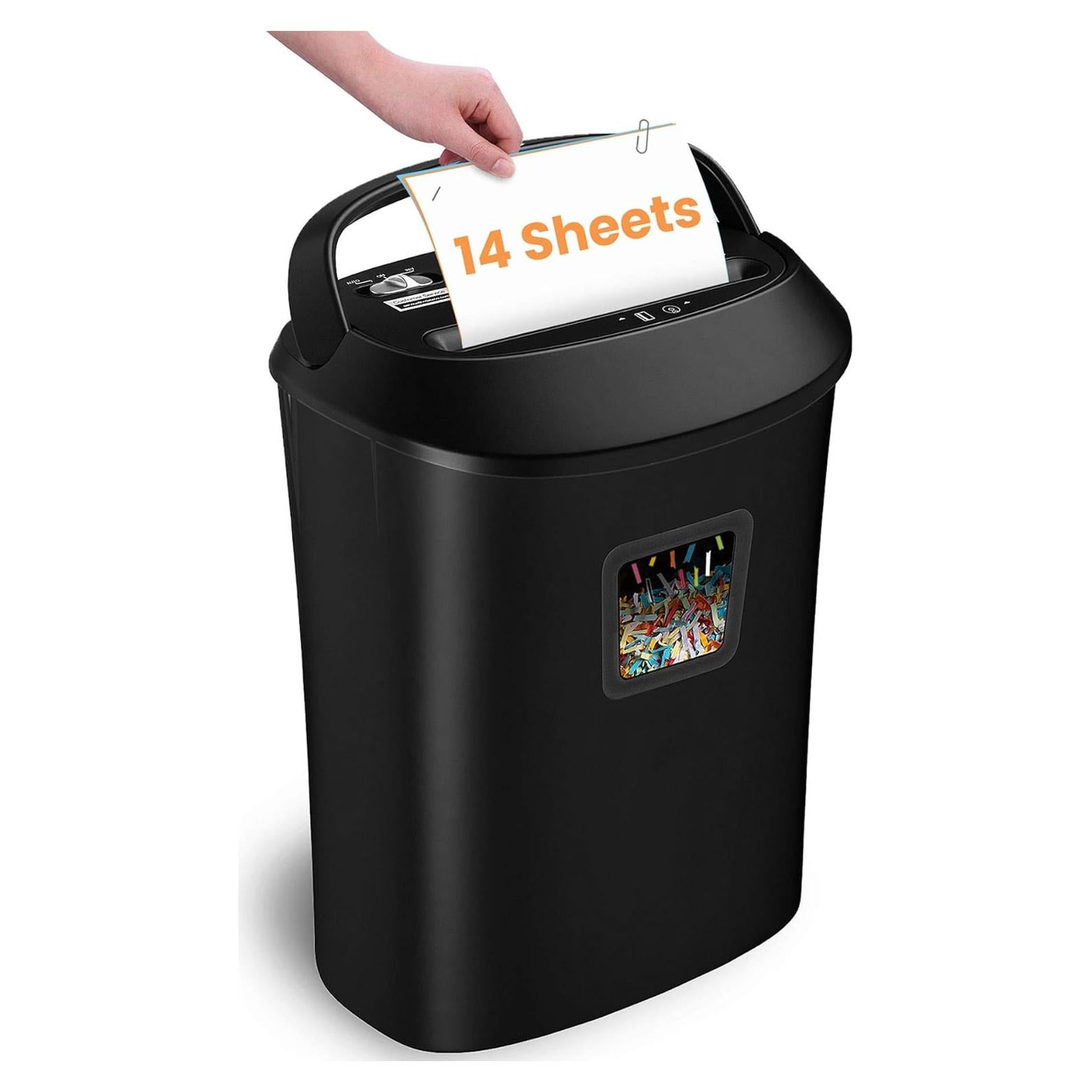 Destructora de papel VidaTeco OS-1201C corte cruzado 14 hojas