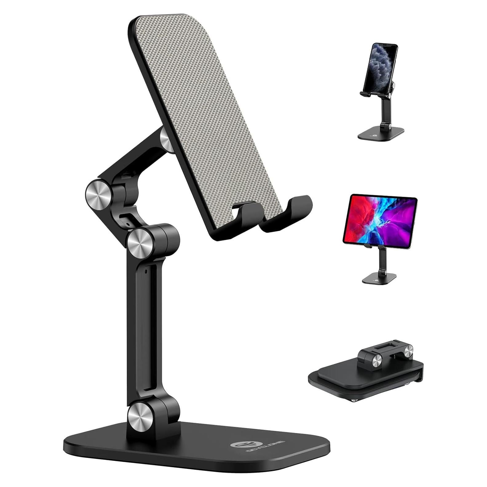 Soporte para Teléfono OCYCLONE Ajustable Plegable Negro