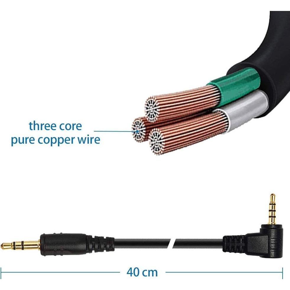 Cable de Conexión Disparador Pixel PXL-JU3.5-DC0 para Nikon 40cm