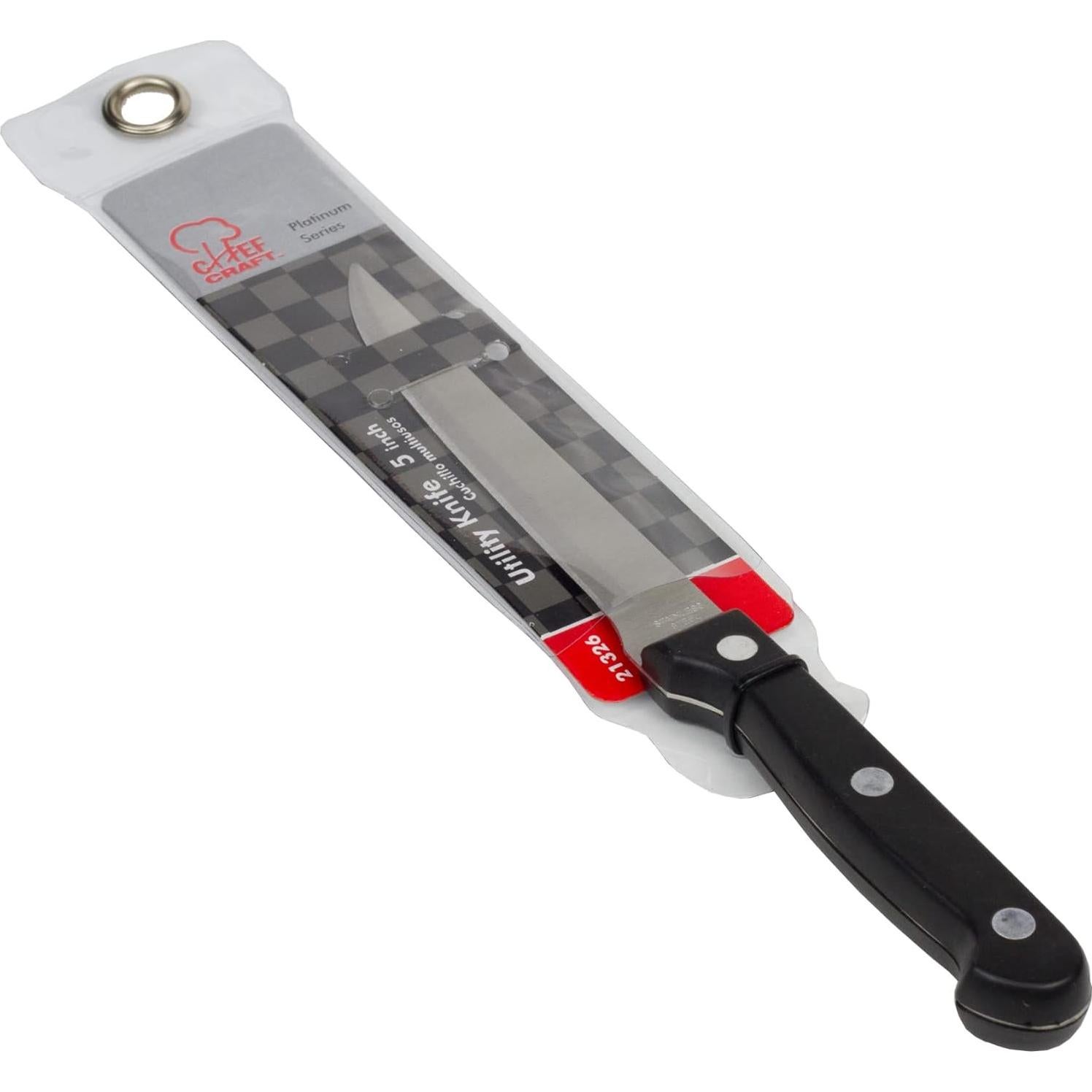 Cuchillo de Utilidad Chef Craft 12.7 cm Acero Inoxidable