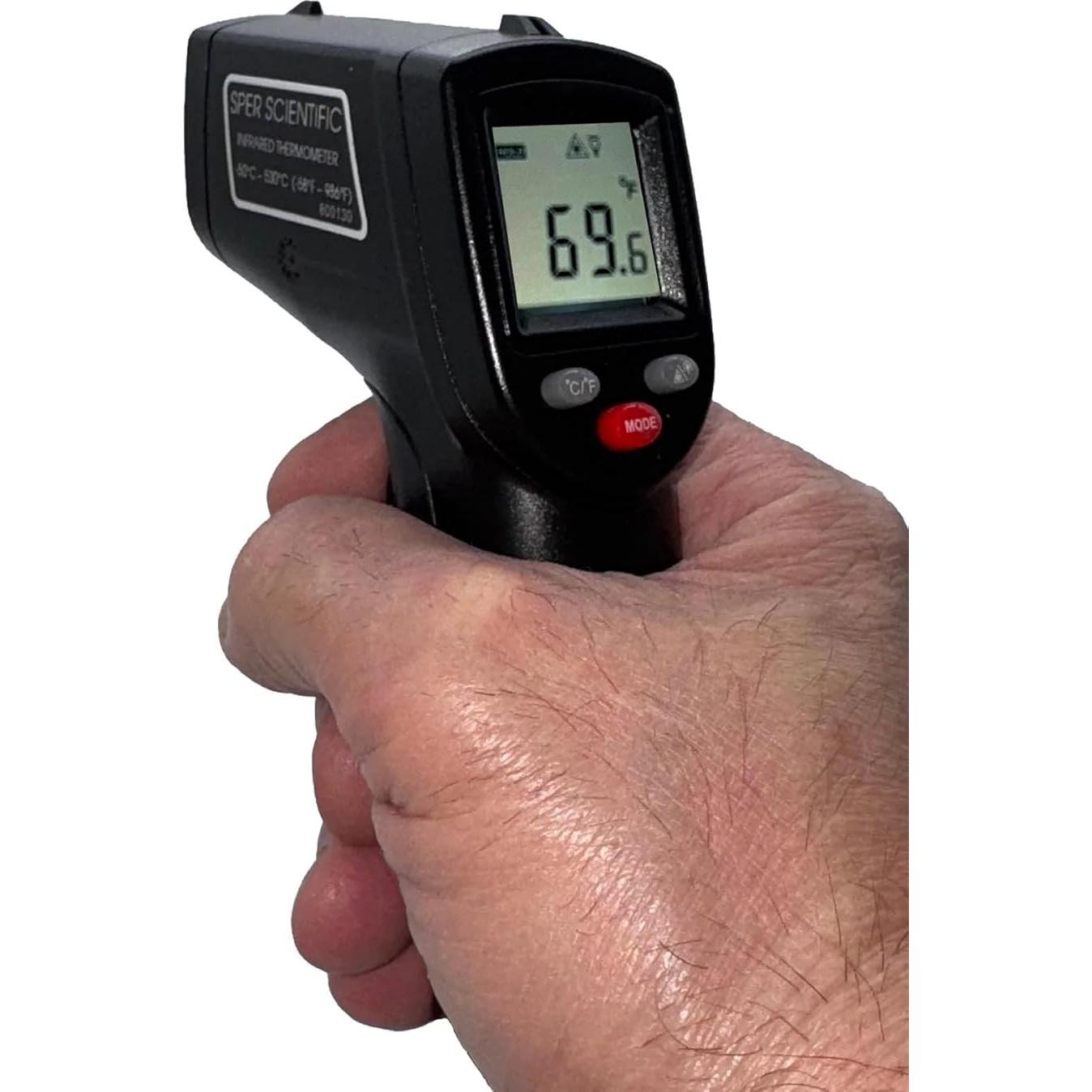 Termómetro Infrarrojo Sper Scientific 800130 530°C 12:1 LCD