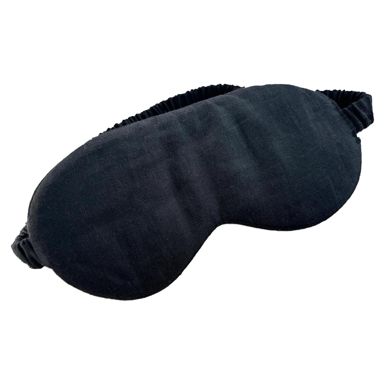 Máscara de Ojos de Lino Lyssiatina 20.5x7.5cm Bloqueadora de Luz