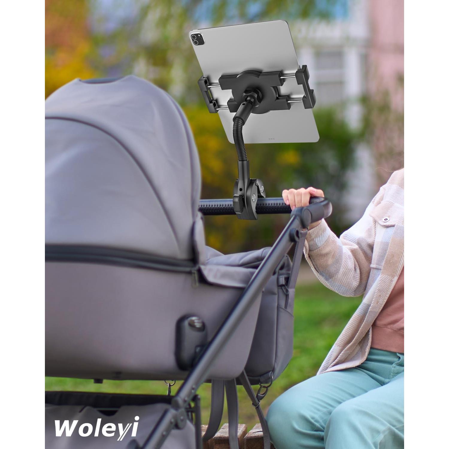 Soporte para Tableta Gooseneck Woleyi para Bicicleta 4-13"