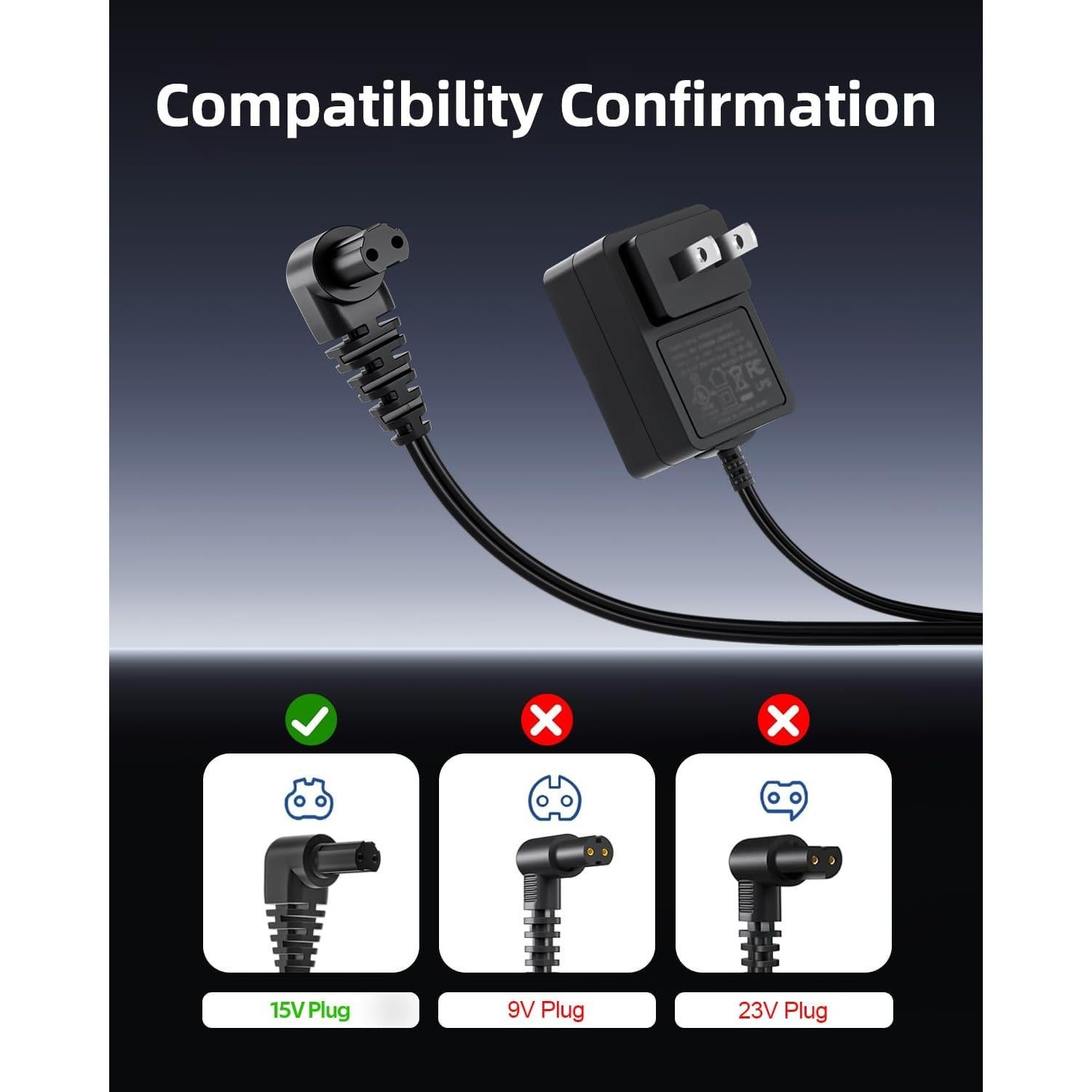 Cargador 15V 2.25W Black & Decker DUSTBUSTER HFVB315J