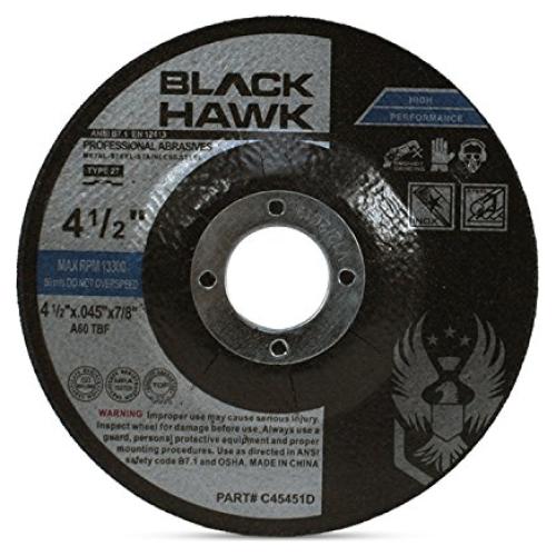 Discos de Corte BHA 4.5" Centro Hundido Metal 25 Unidades