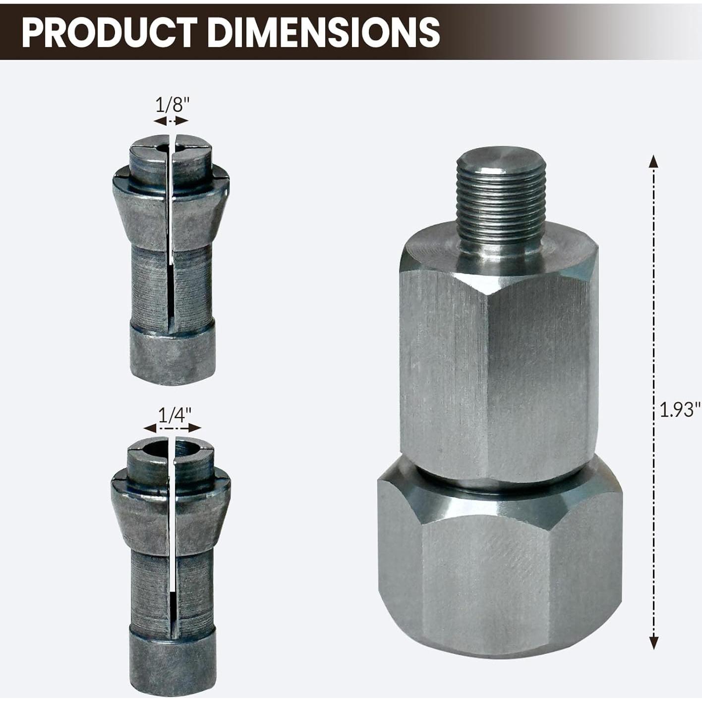 Adaptador de Mandril M9 Noyfemr para Pulidoras Milwaukee M12