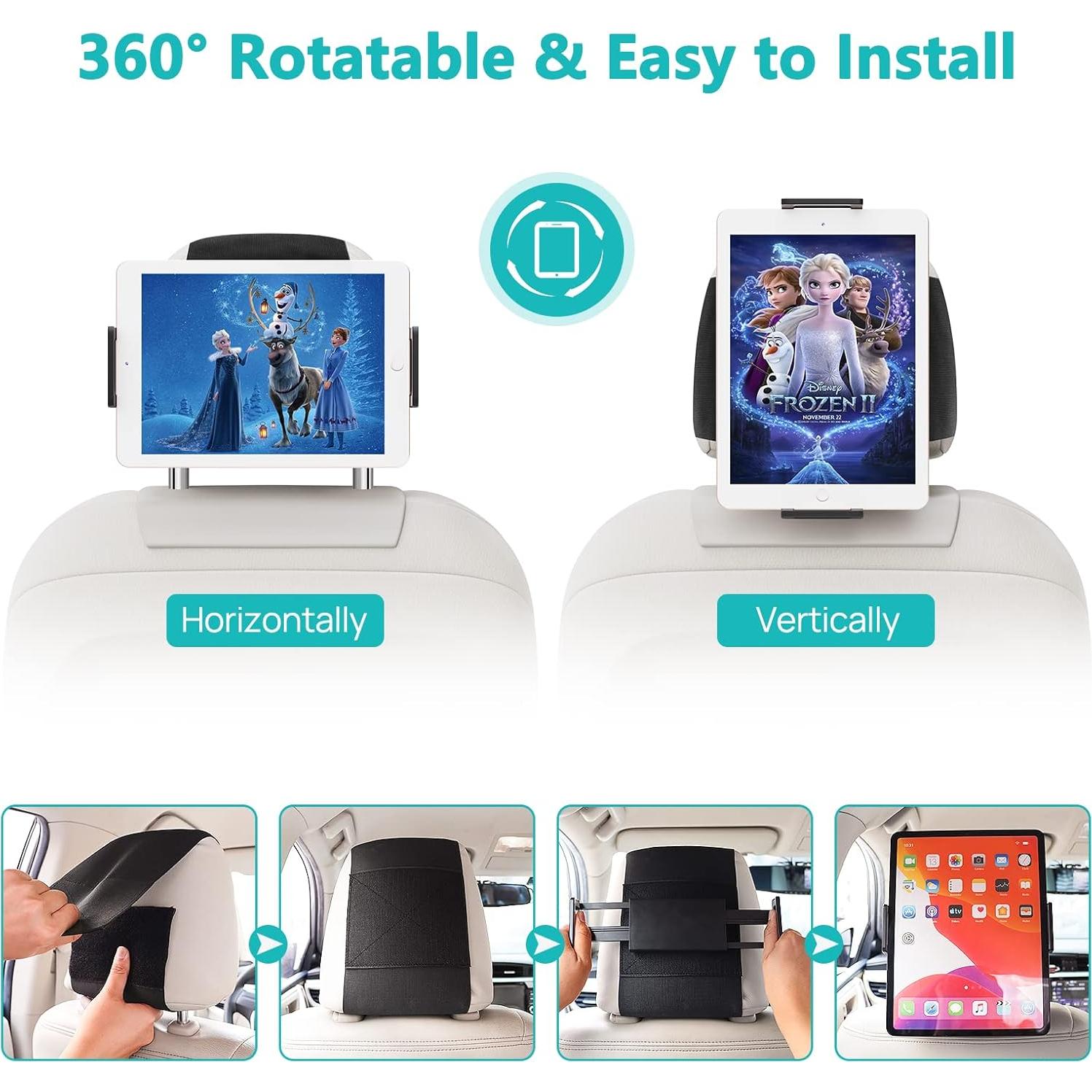 Soporte para Tableta Abemala 2 Paquetes para Auto 4.7-12.9"