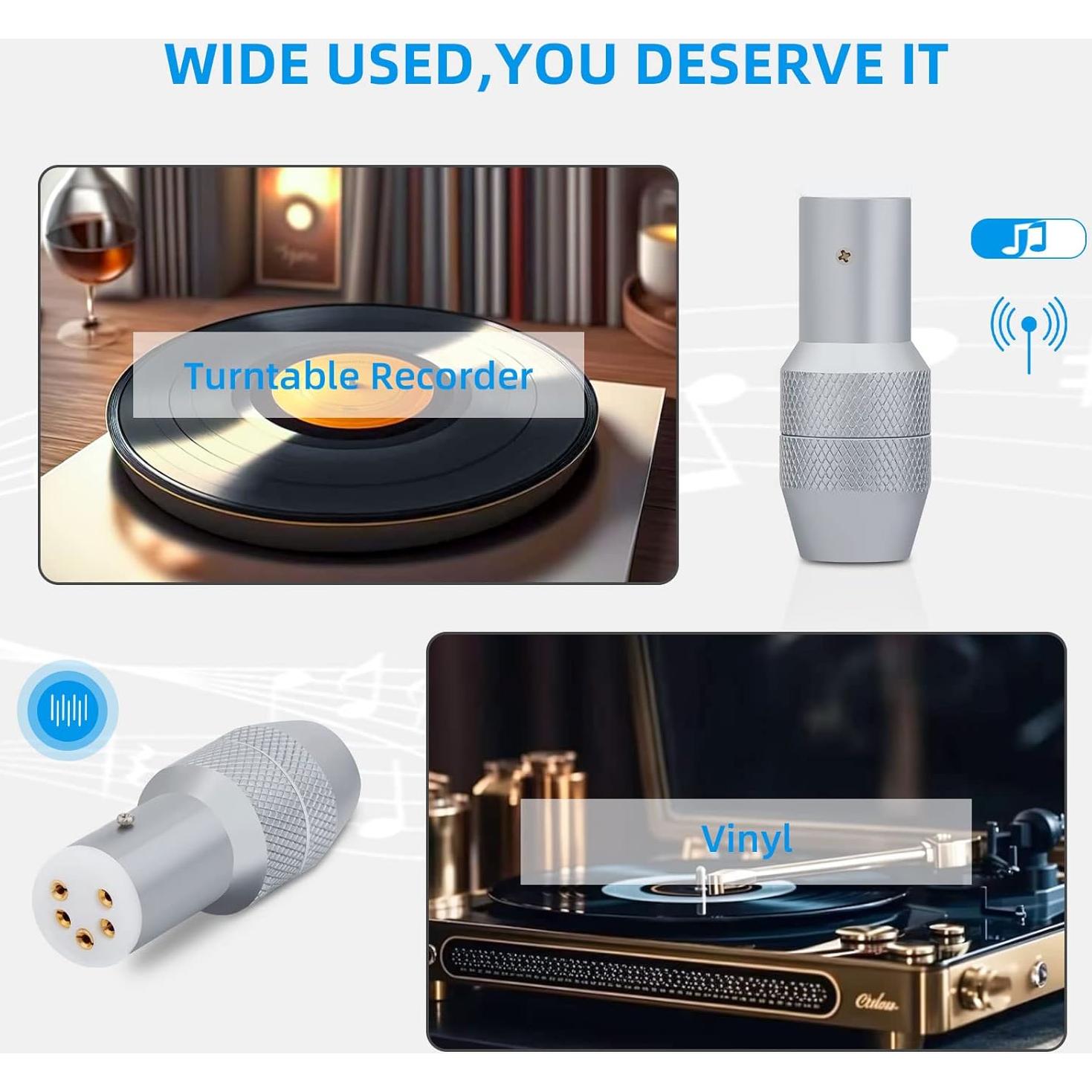 Conector hembra DIN 5 pines Monosaudio chapado en oro