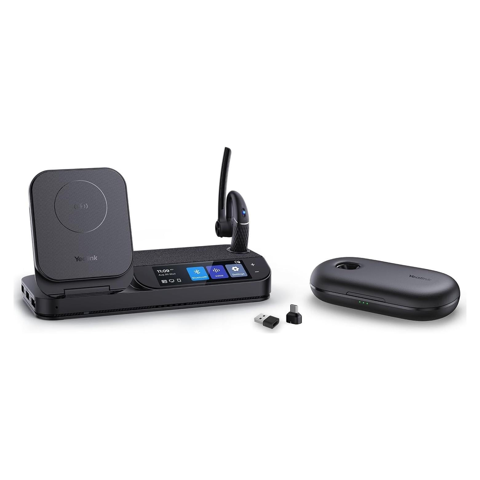 Auricular Bluetooth Yealink BH71 Pro con Estación de Trabajo