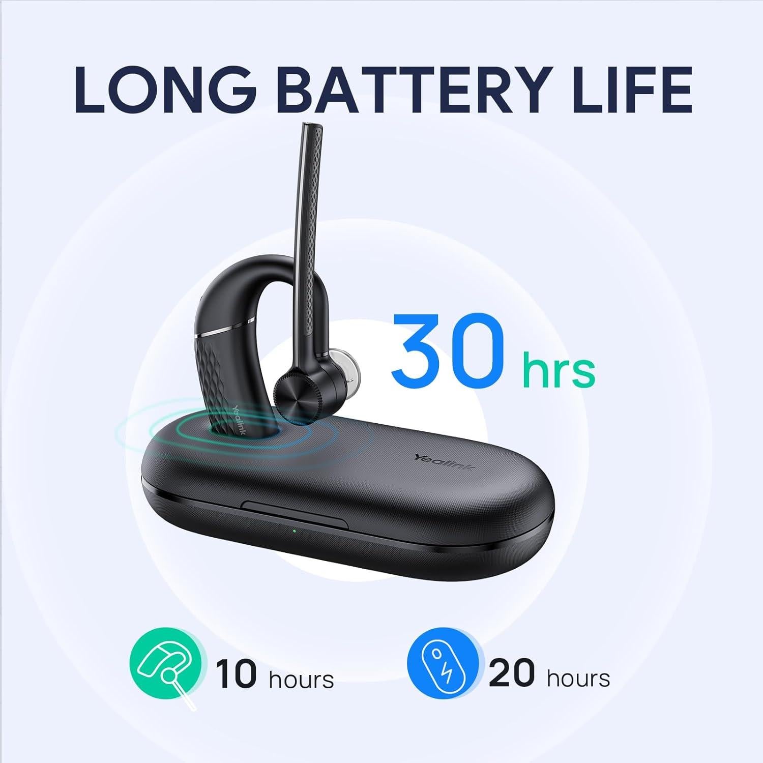 Auricular Bluetooth Yealink BH71 Pro con Estación de Trabajo