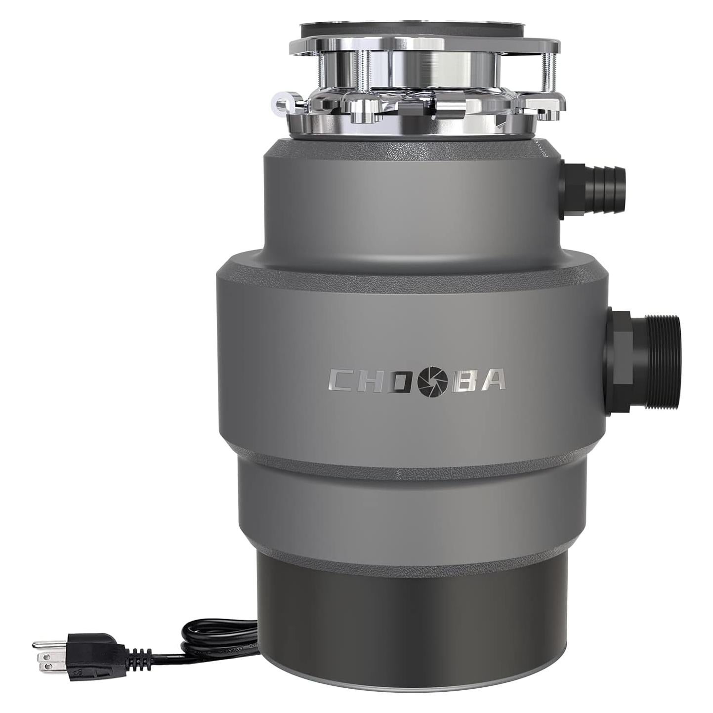 Triturador de Basura Chooba 0.75HP Inoxidable Silencioso