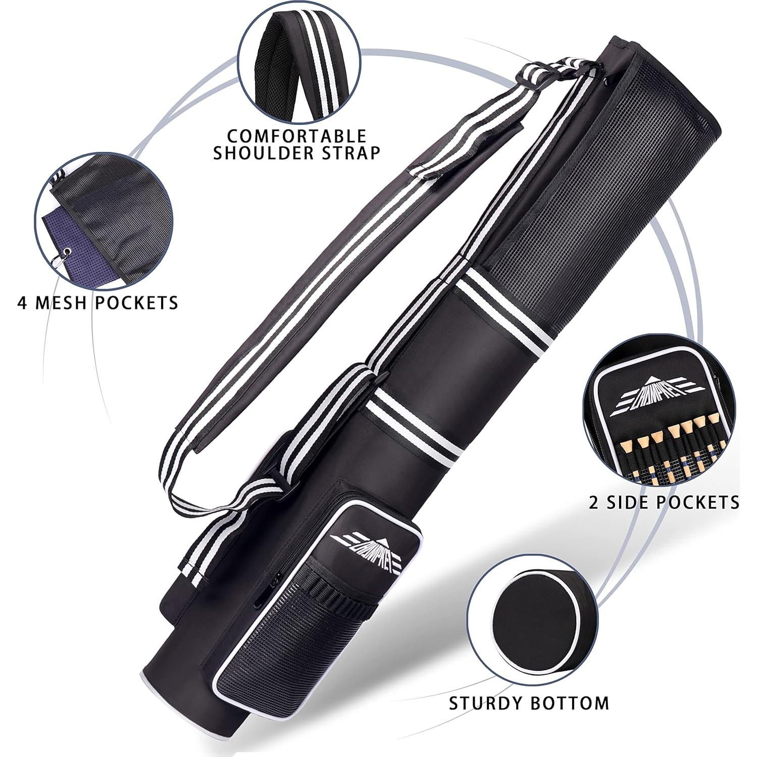 Bolsa de Golf Champkey Profesional 3 a 9 Palos 6 Bolsillos