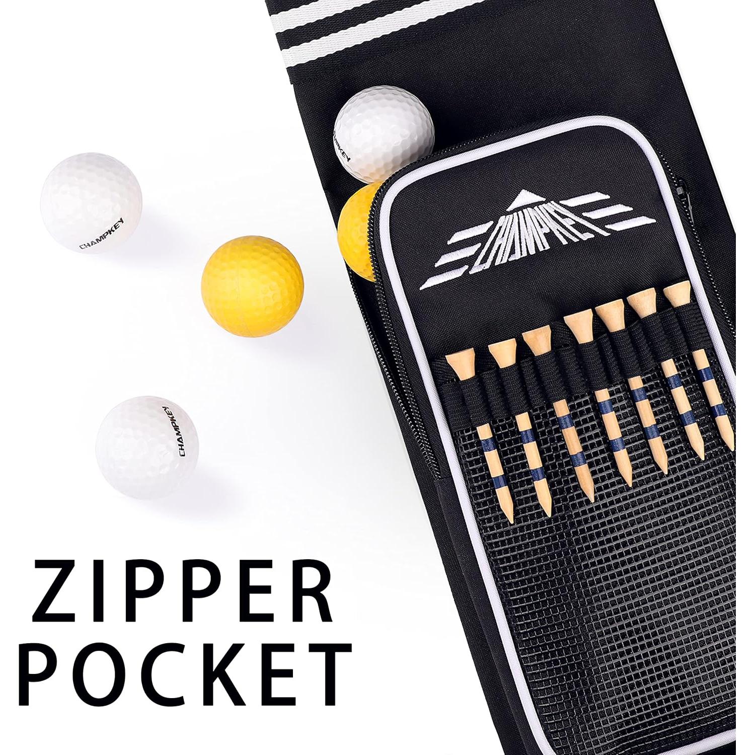 Bolsa de Golf Champkey Profesional 3 a 9 Palos 6 Bolsillos
