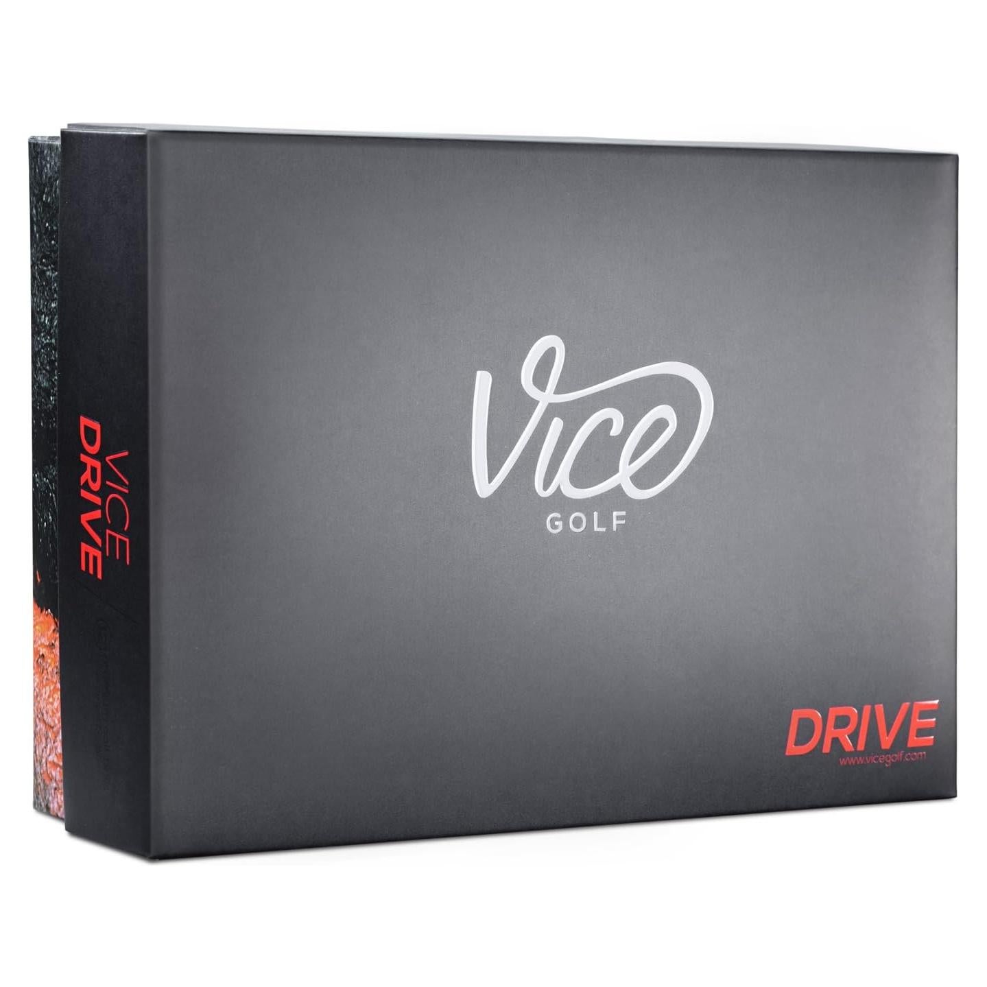 Pelotas de Golf Vice Drive - 1 Docena - 2 Piezas - Blanco