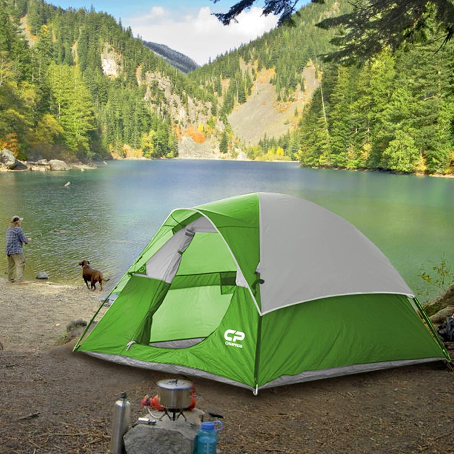 Tienda de Camping CAMPROS CP para 3 Personas Impermeable