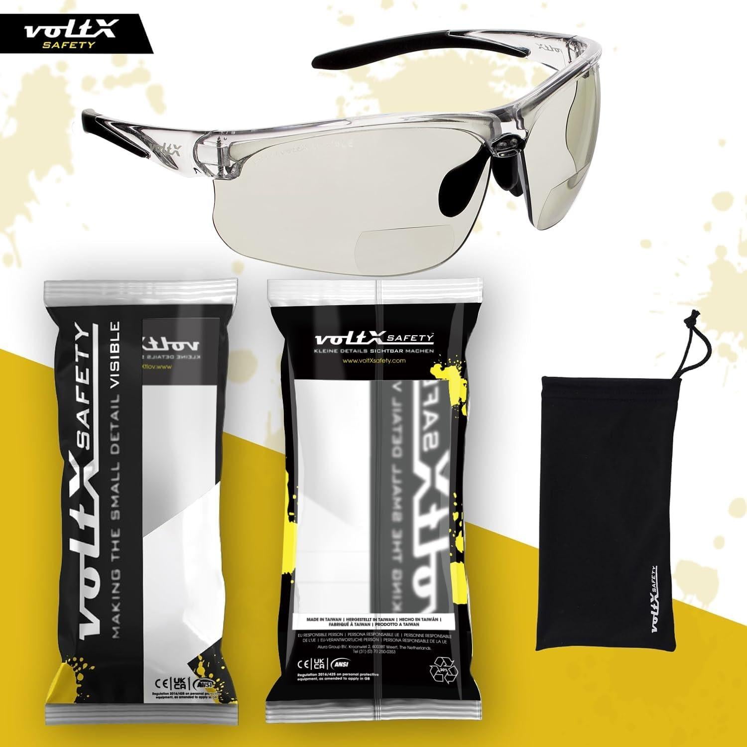 Gafas de Seguridad Bifocales voltX Constructor Ultimate +1.5D