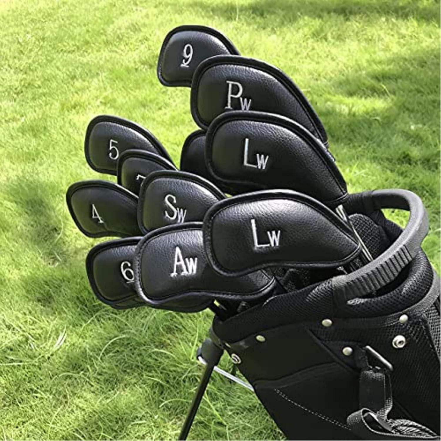 Funda de Cabeza de Hierro Craftsman Golf 12 Piezas Negra