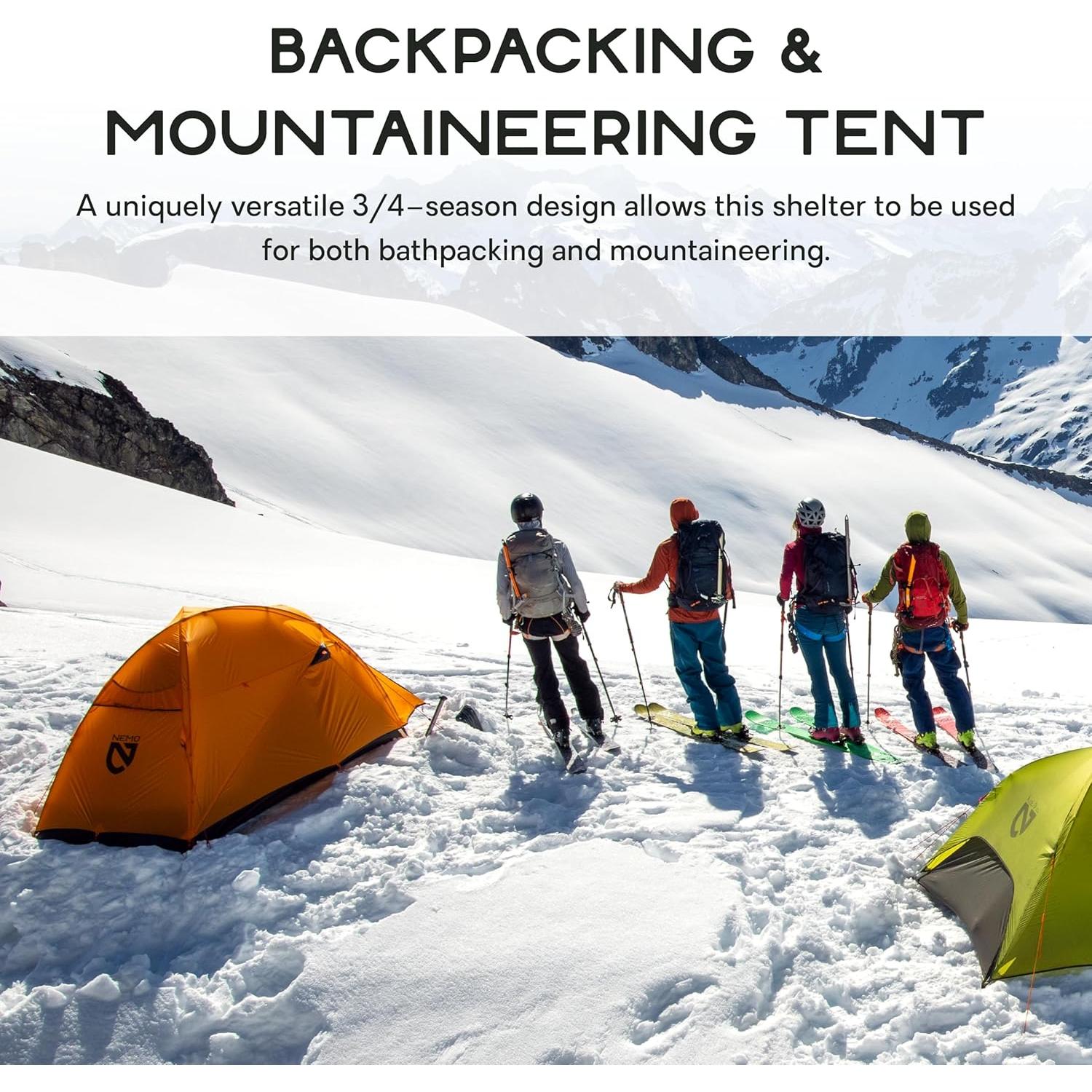 Tienda de Camping NEMO Kunai 2 Personas 3-4 Temporada