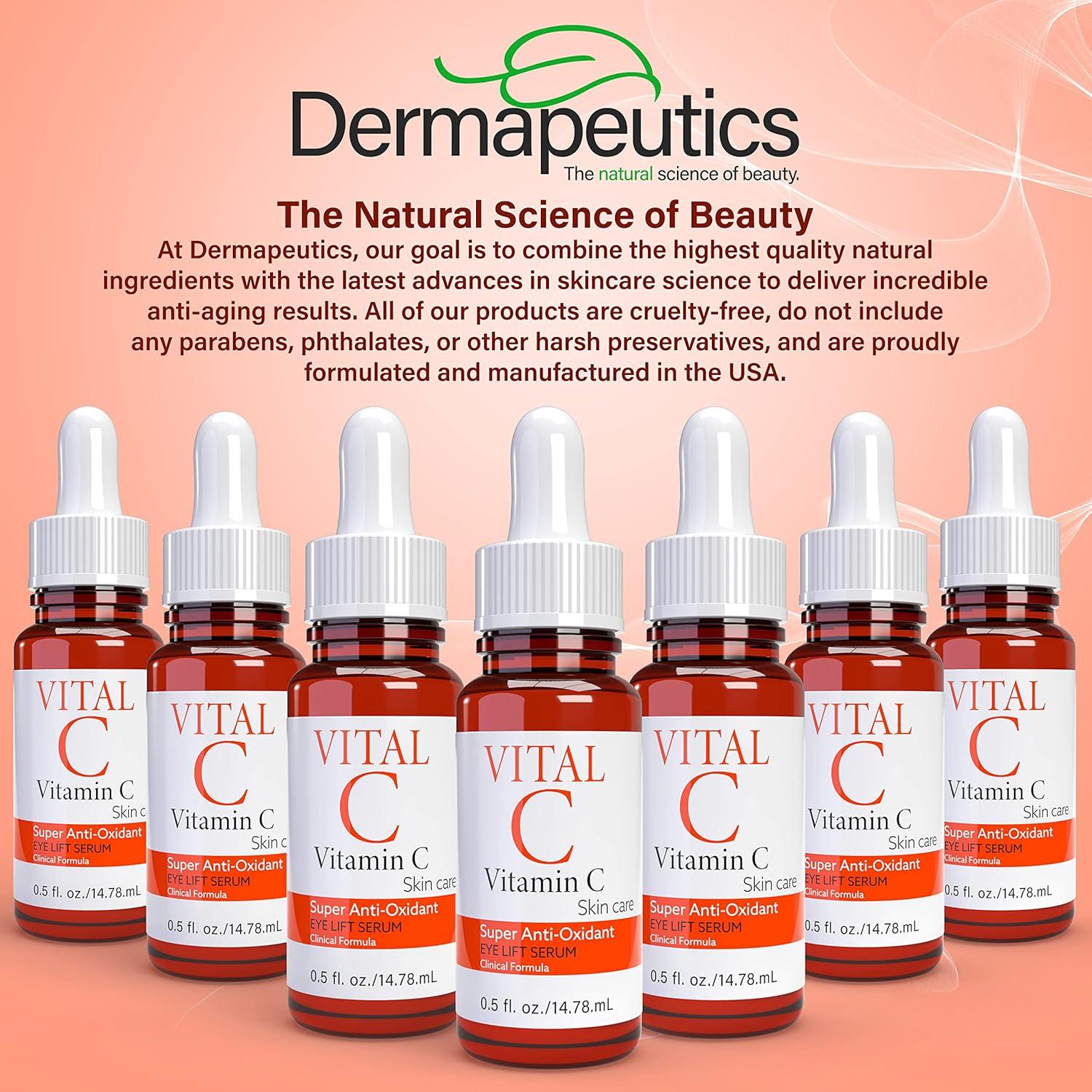 Suero Vital C para Ojos Dermapeutics 14.17g Antienvejecimiento