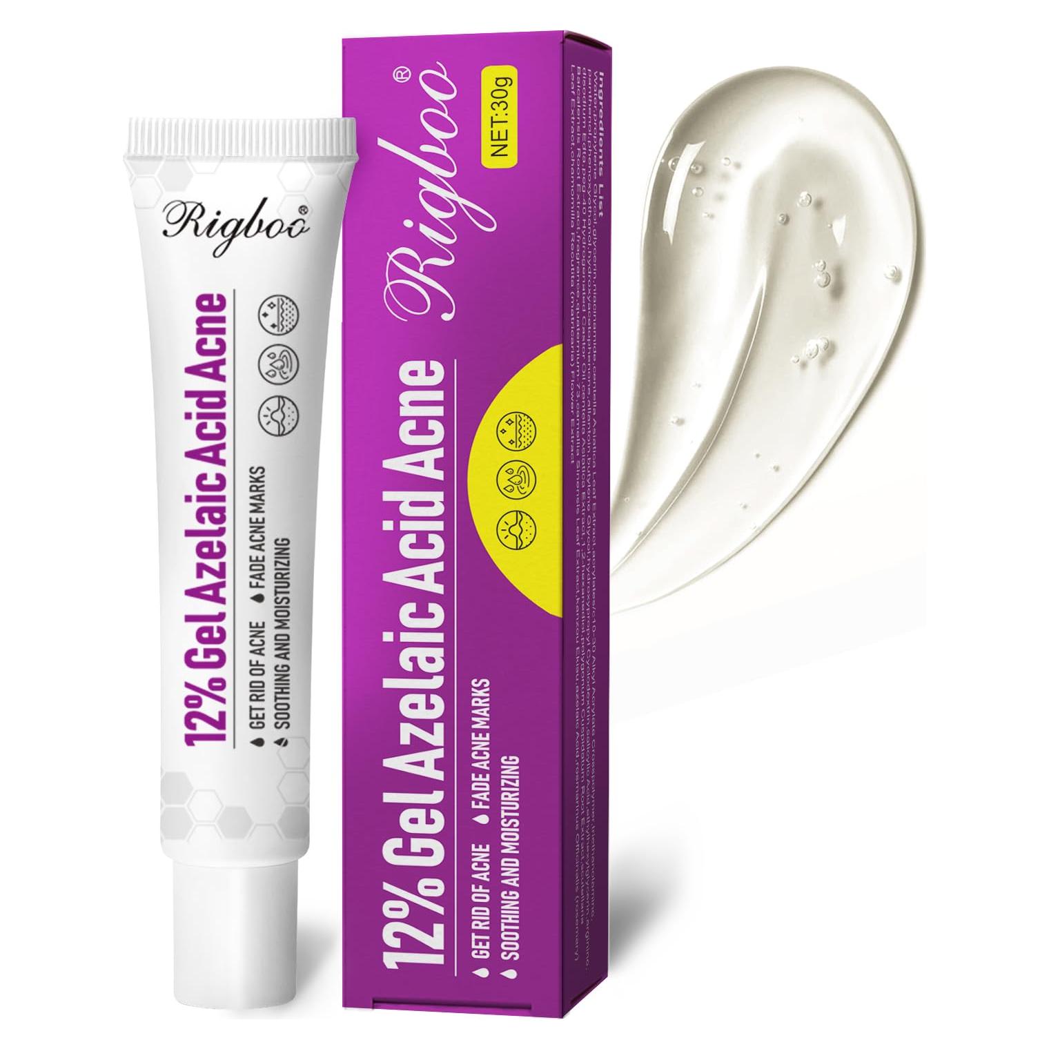 Suero Facial Ácido Azelaico 12% RIGBOO - Niacinamida y Ácido Hialurónico