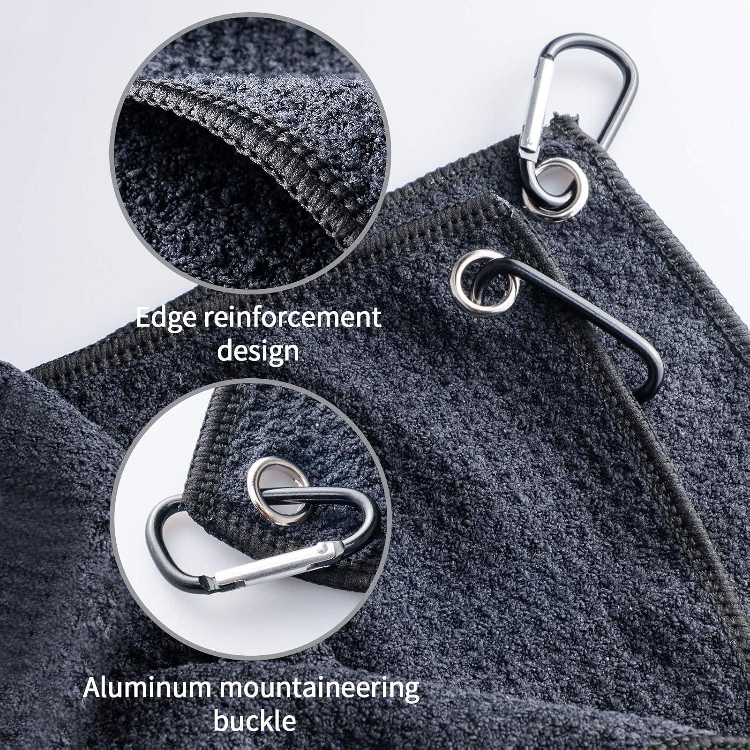 Juego de 3 Toallas de Golf Favritt Microfibra + Cepillo