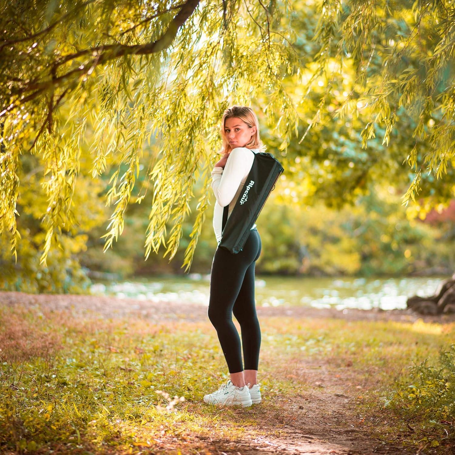 Mesa de Camping Plegable Alpcour Mediana Café - Ligera y Compacta