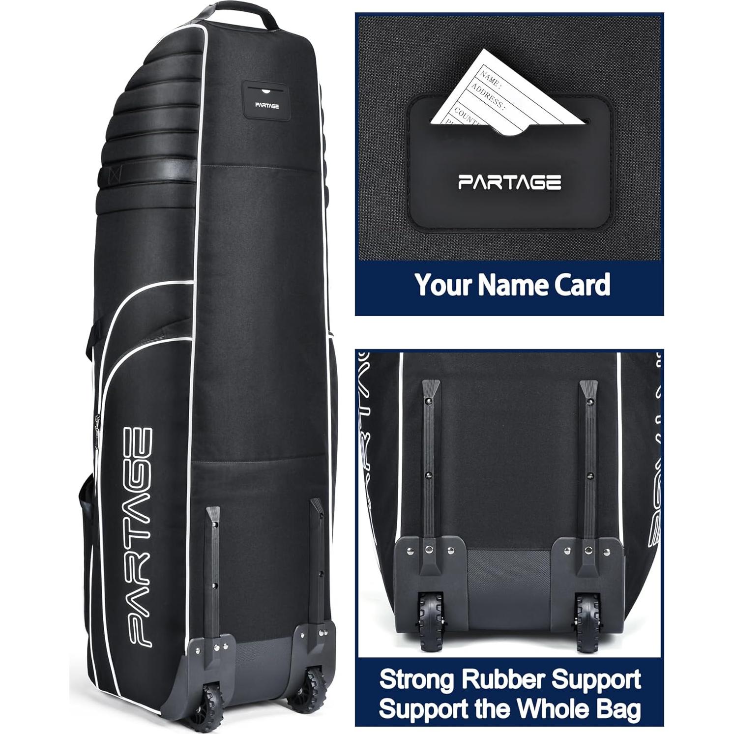 Bolsa de Viaje para Golf Partage con Ruedas 129.5x31.8x35.6cm