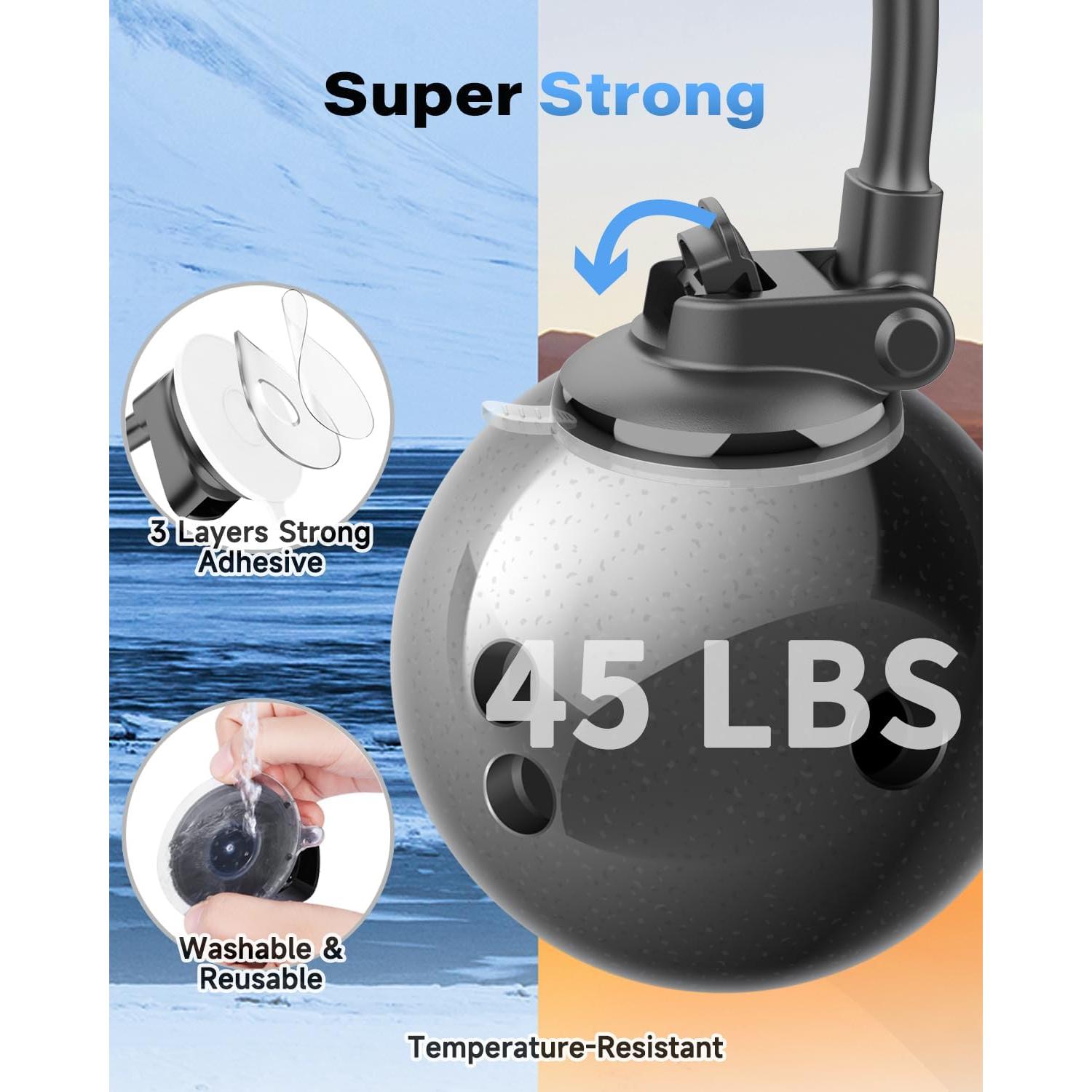 Soporte para Teléfono de Coche 1Zero Cuello de Ganso 20 cm