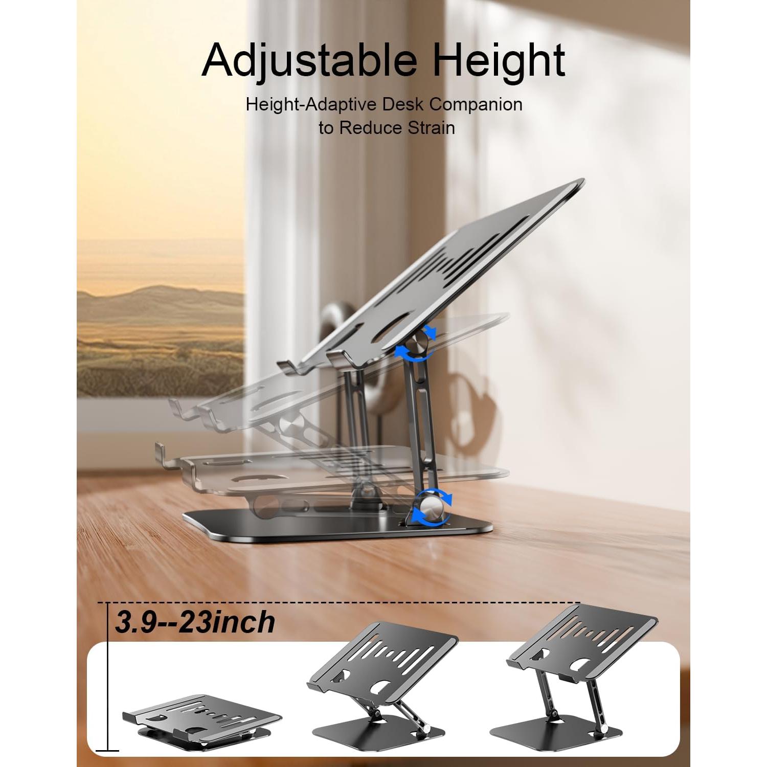 Soporte para Laptop Ajustable LINTYLE ST03 Ergonómico 10-16 Pulgadas