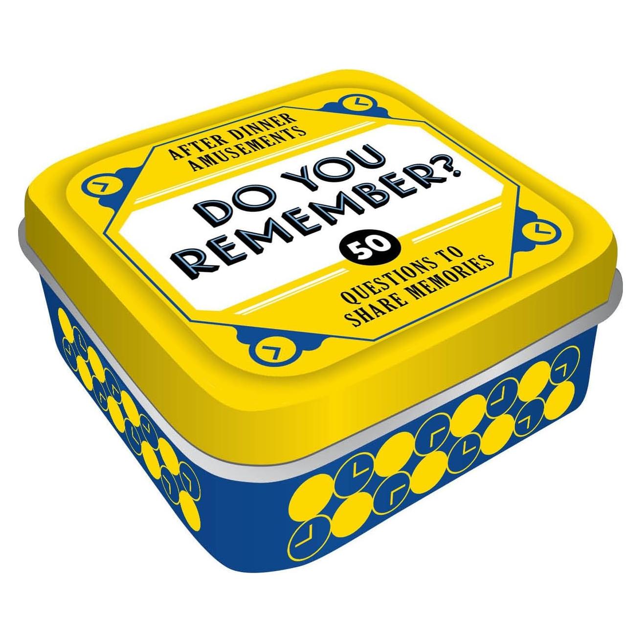 Juego de Conversación ¿Recuerdas? Chronicle Books - 50 Preguntas