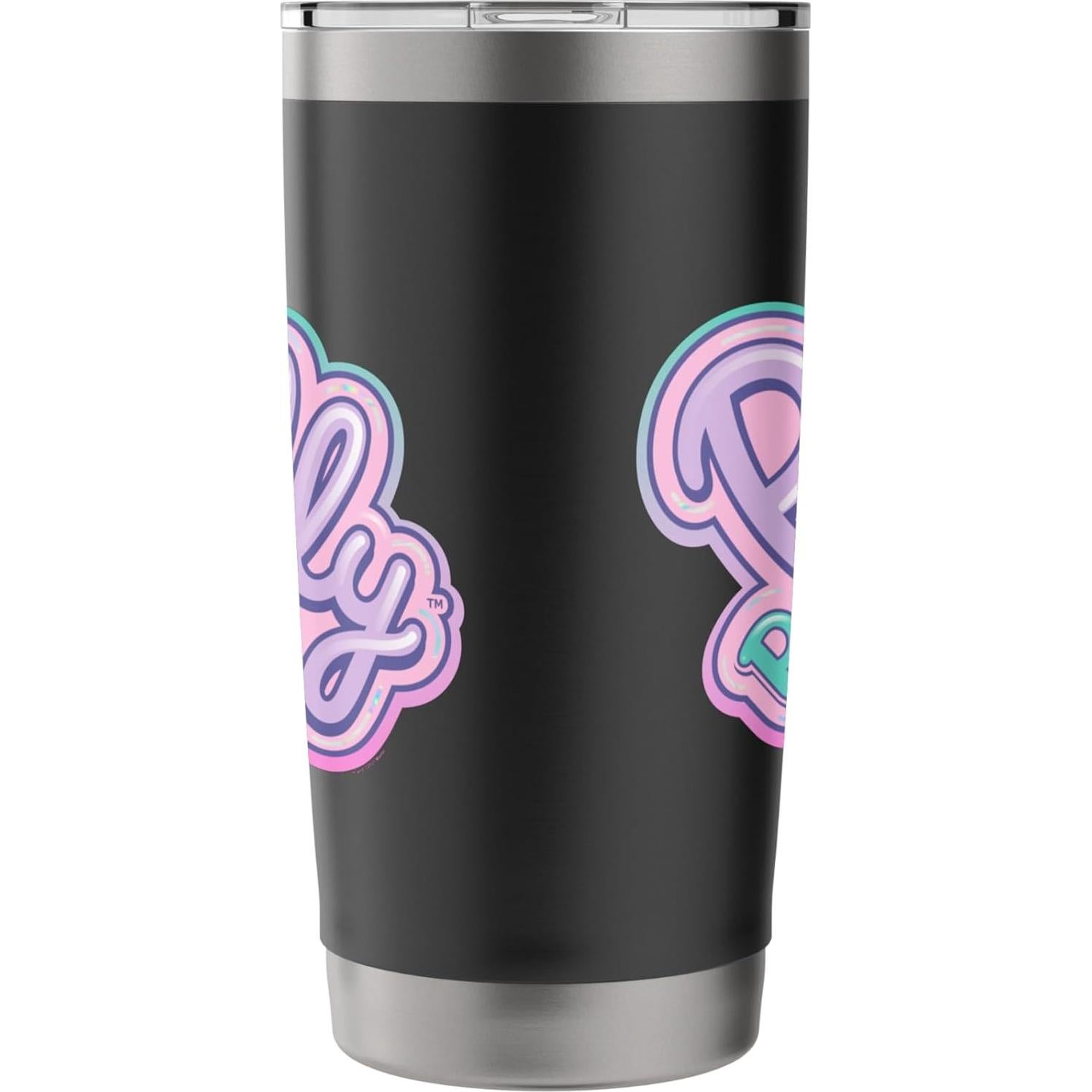 Vaso Térmico Acero Inoxidable Polly Pocket 591 ml Negro