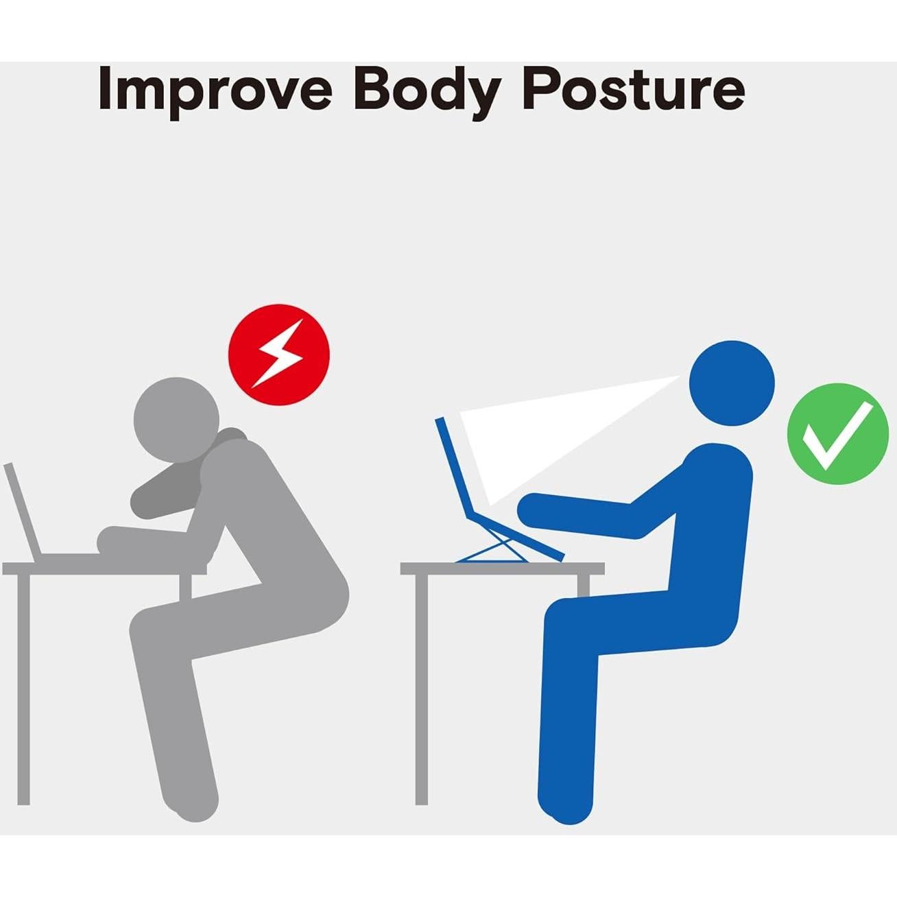 Soporte para Laptop MOFT Negro Plegable 2 Ángulos Ajustables