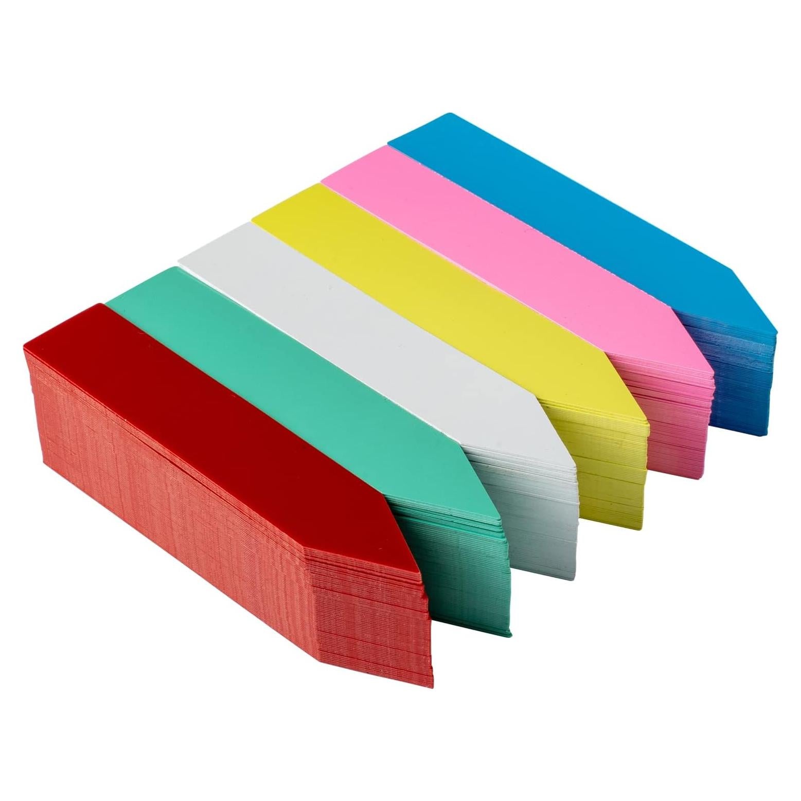 360 Etiquetas de Jardín Crafjie 10 cm Multicolor PVC Impermeables