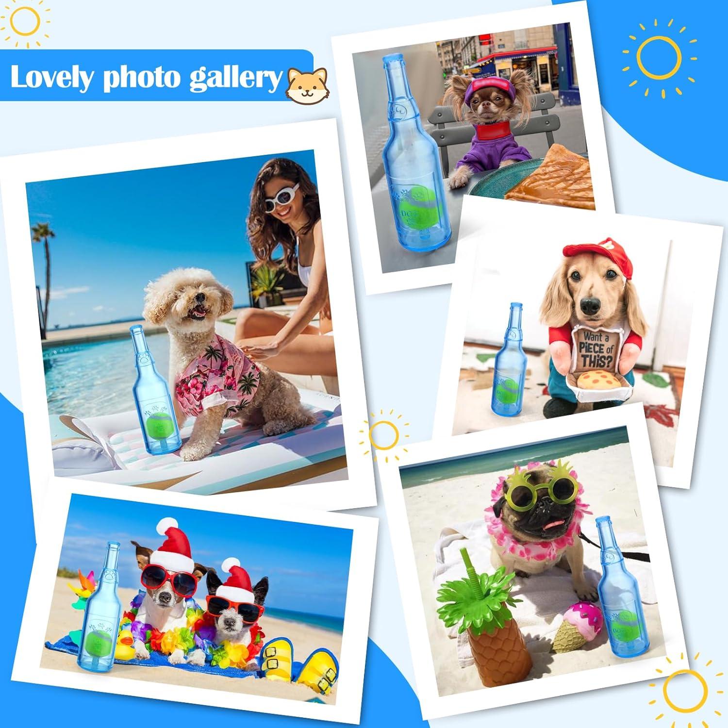 Juguete Interactivo para Perros Mity rain Botella Azul 14cm