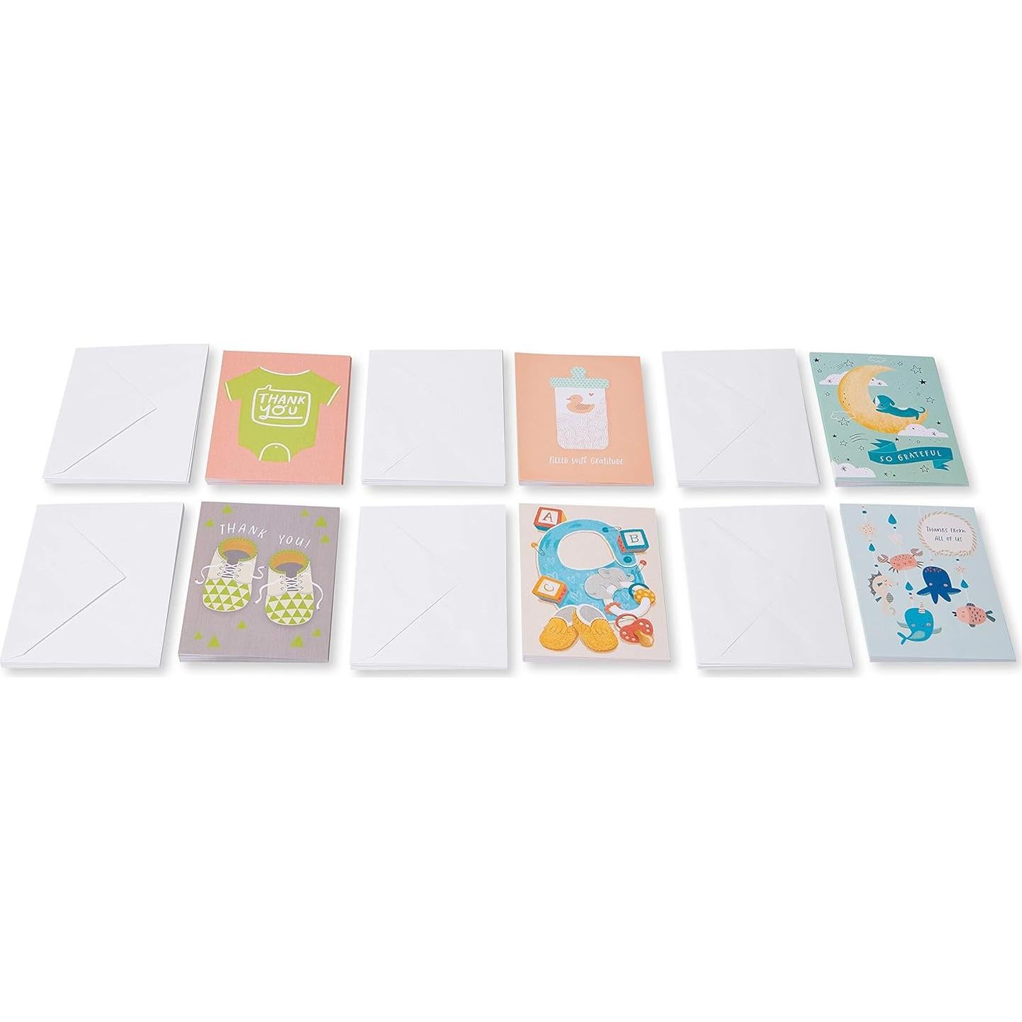 Paquete de Tarjetas de Agradecimiento American Greetings 48 Unidades