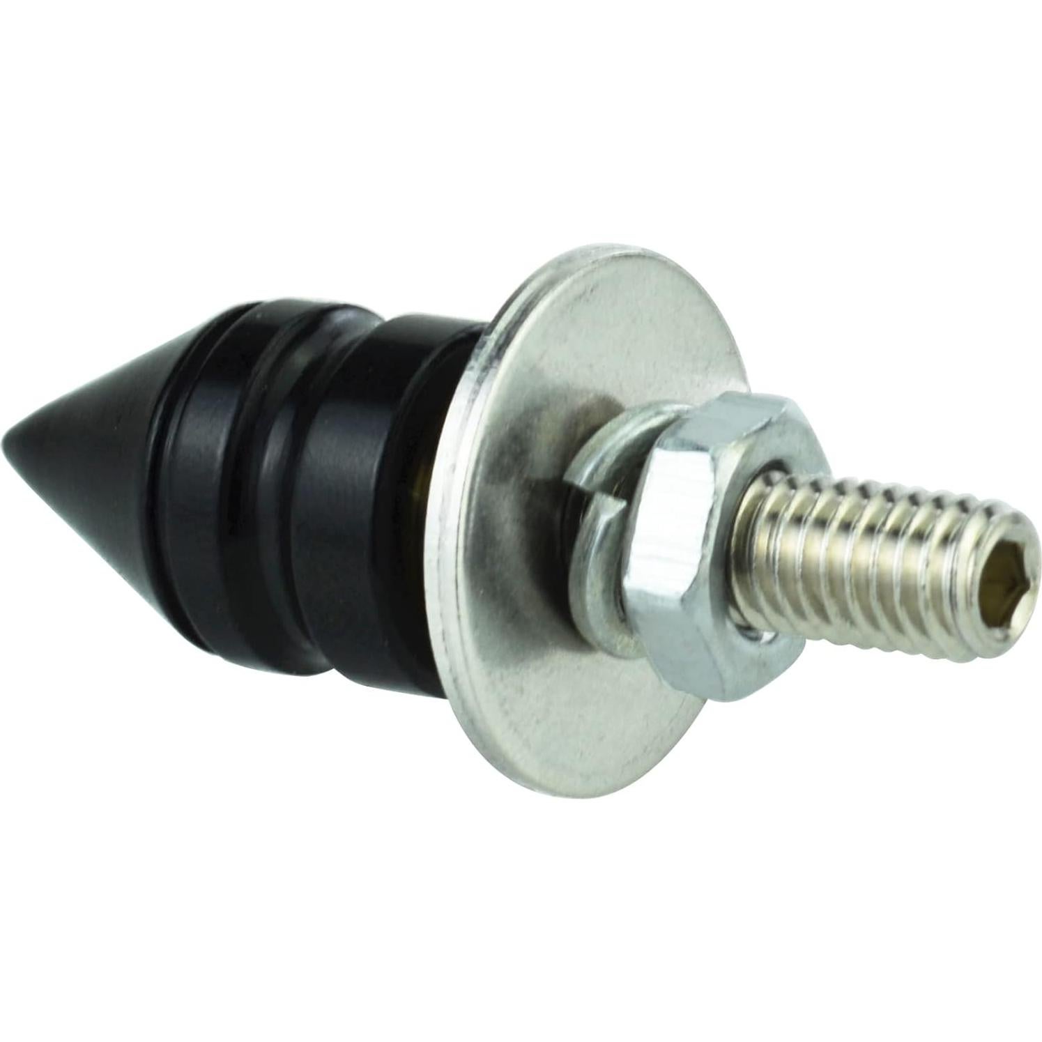 Tornillos Antirrobo para Placa de Matrícula Abfer 4 Pcs Negro