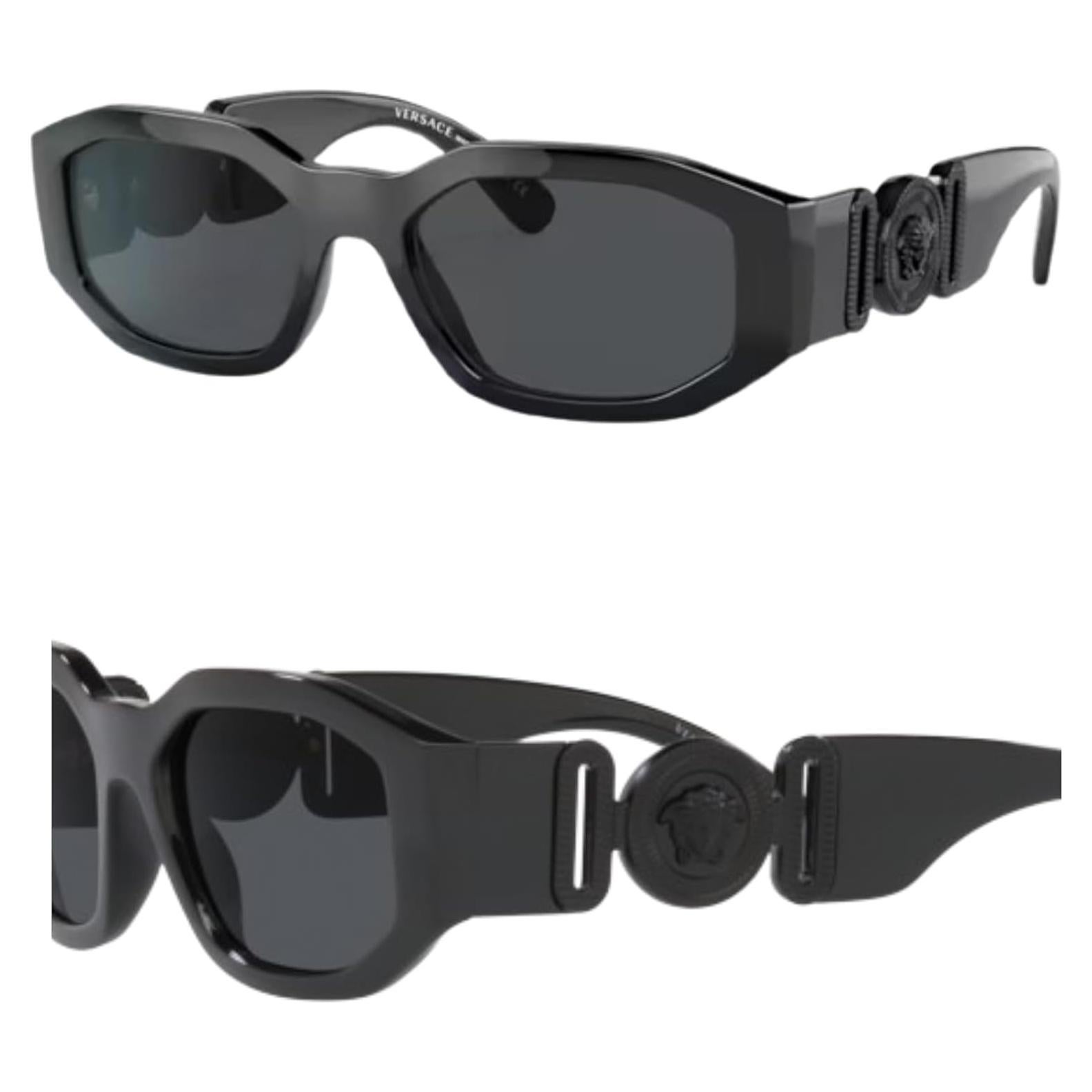 Gafas de sol ovaladas Versace VE4361 para hombres - Protección UV